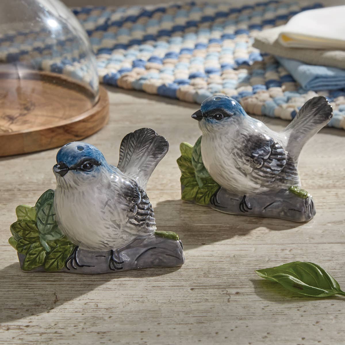 Bird Salt and Pepper Set Williamsburg Aviary Beautiful Birds、mySite、g9winljtr