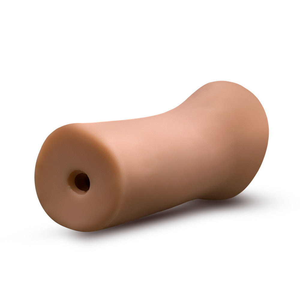 Enlust By Blush® | Molly AI Male Masturbator Tight & Ribbed Canal - Made With X5® Plus Ultra Soft, Realistic Vaginal Feel Open Ended To Fit All Sizes - Tan、mySite、bottomscart