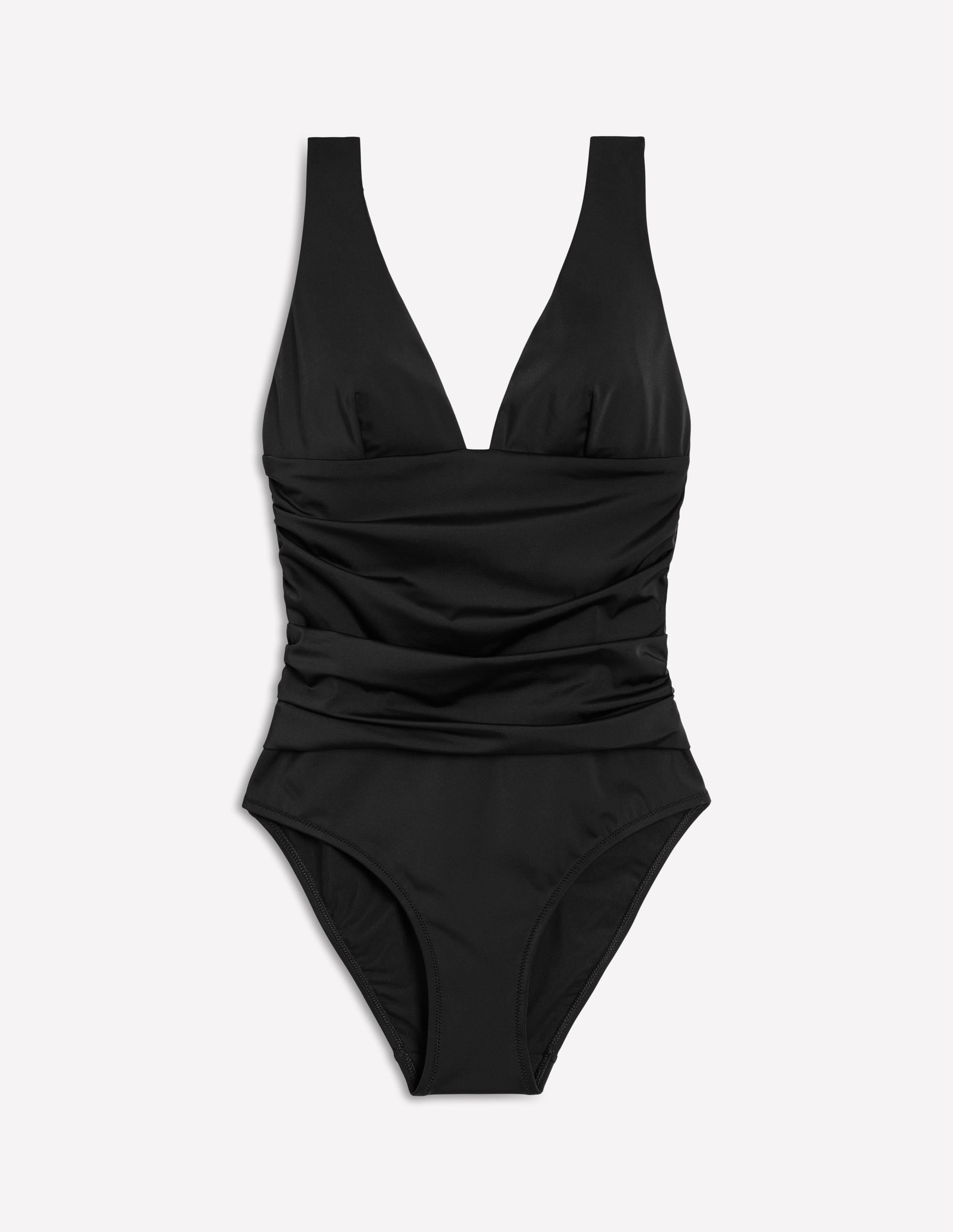  Mykonos Deep V Swimsuit-Black、mySite、ashleygrahame