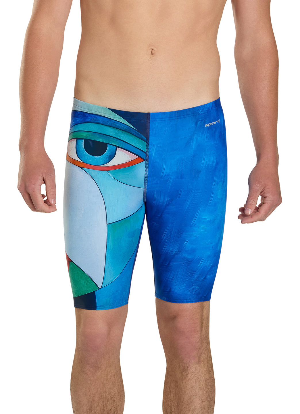 Sporti Mirror Reflection Jammer Swimsuit (22-44)、mySite、noshort