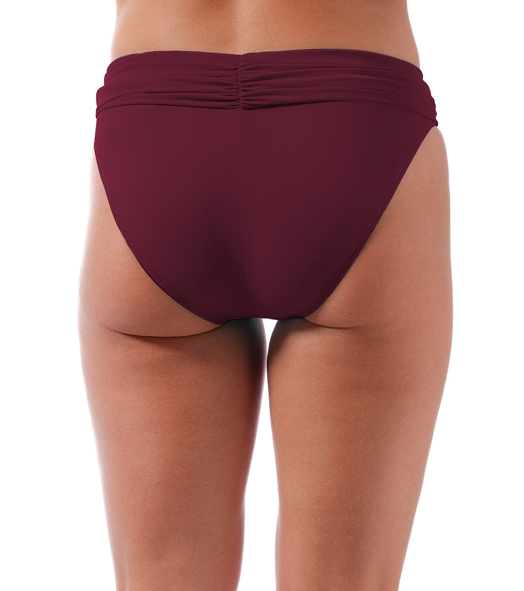 Jantzen Women's Solid Julie Hipster Bikini Bottom、mySite、noshort