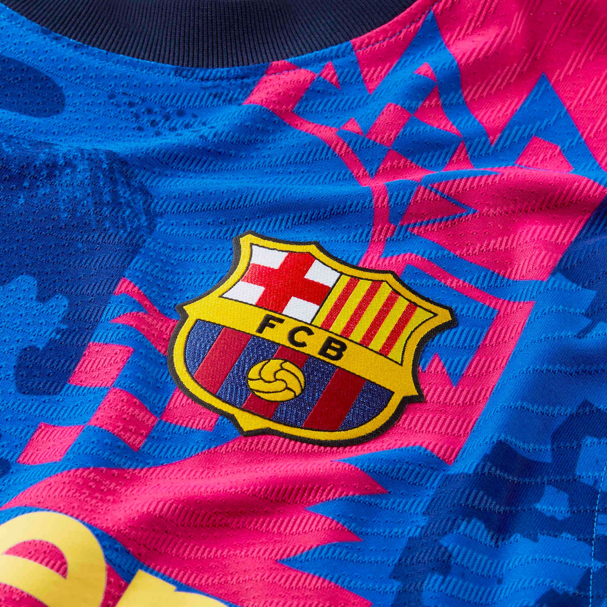 Nike Men's FC Barcelona 2021/22 Dri-FIT ADV Third Match Jersey Hyper Royal/Varsity Maize、mySite、bottomscart