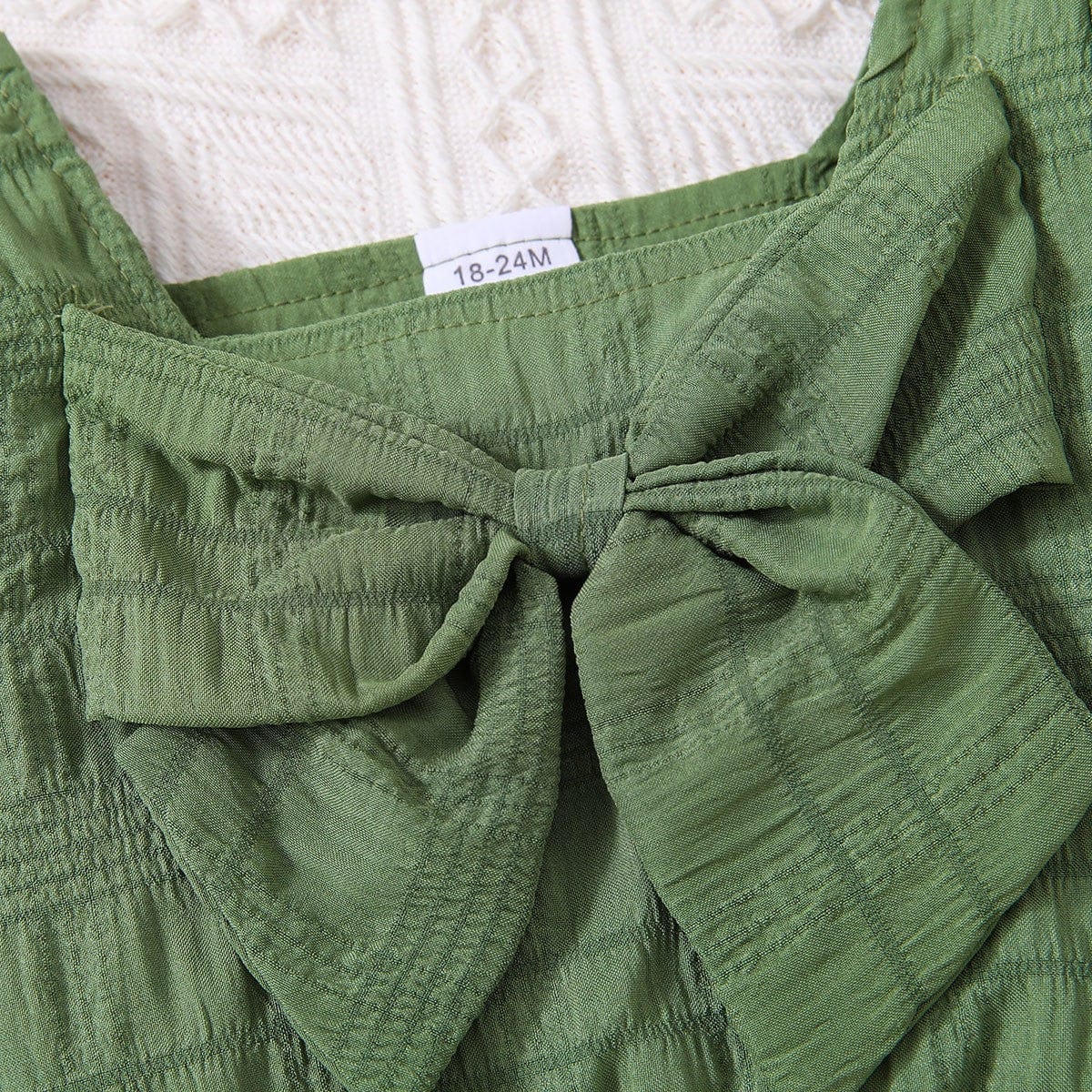 Girl's Textured Bow Detail Top and Belted Shorts Set、mySite、g9winljtr