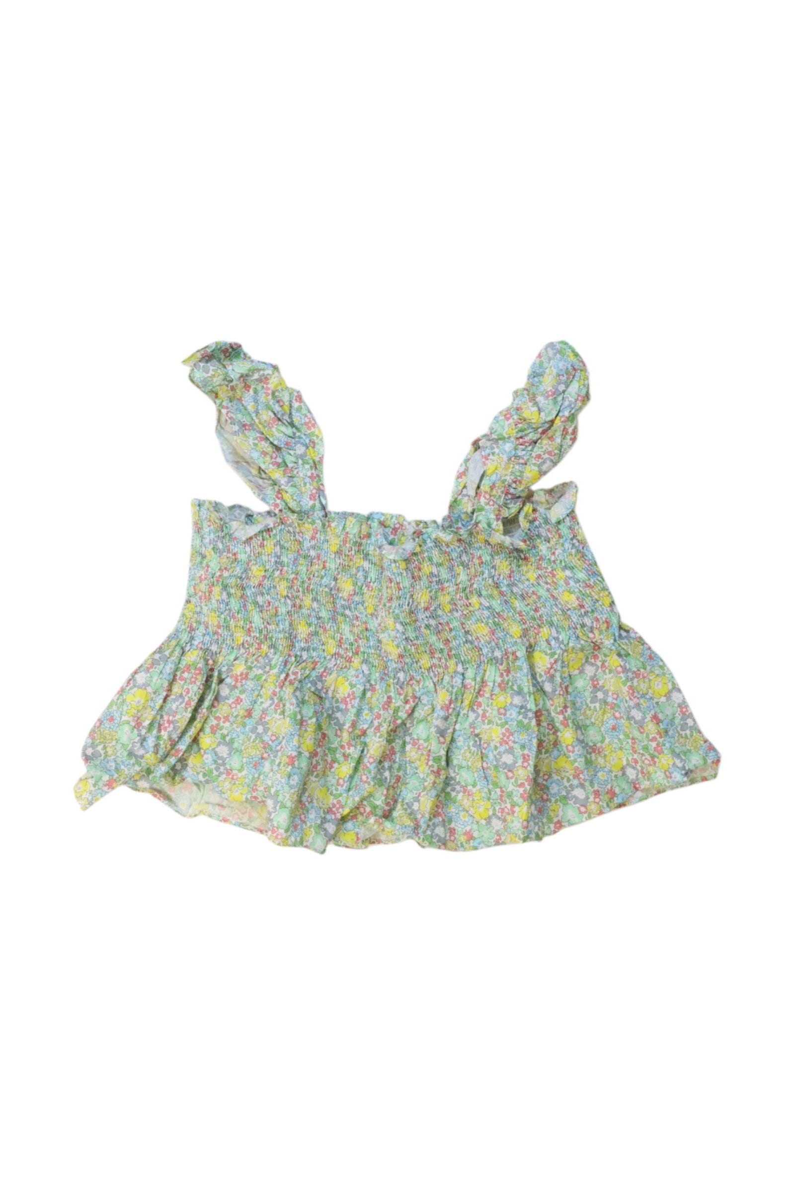 Nanos Floral Ruffle Top 10Y、mySite、g9winljtr