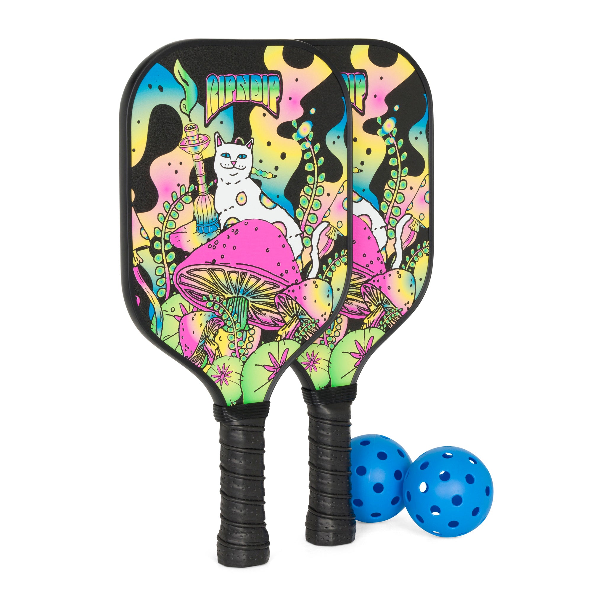  Psychedelic Nerm Pickleball Set (Multi)、mySite、merchandisen