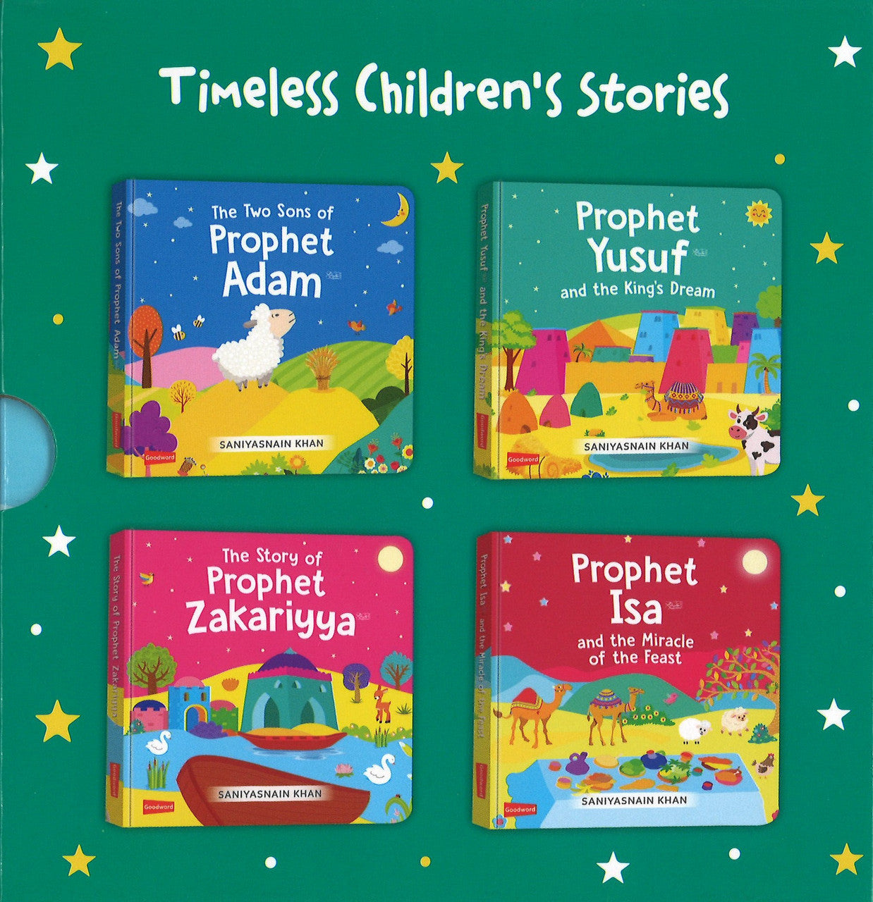 Quran Stories - Little Library - Vol.3 (4 Board Books Set)、mySite、topwebapps