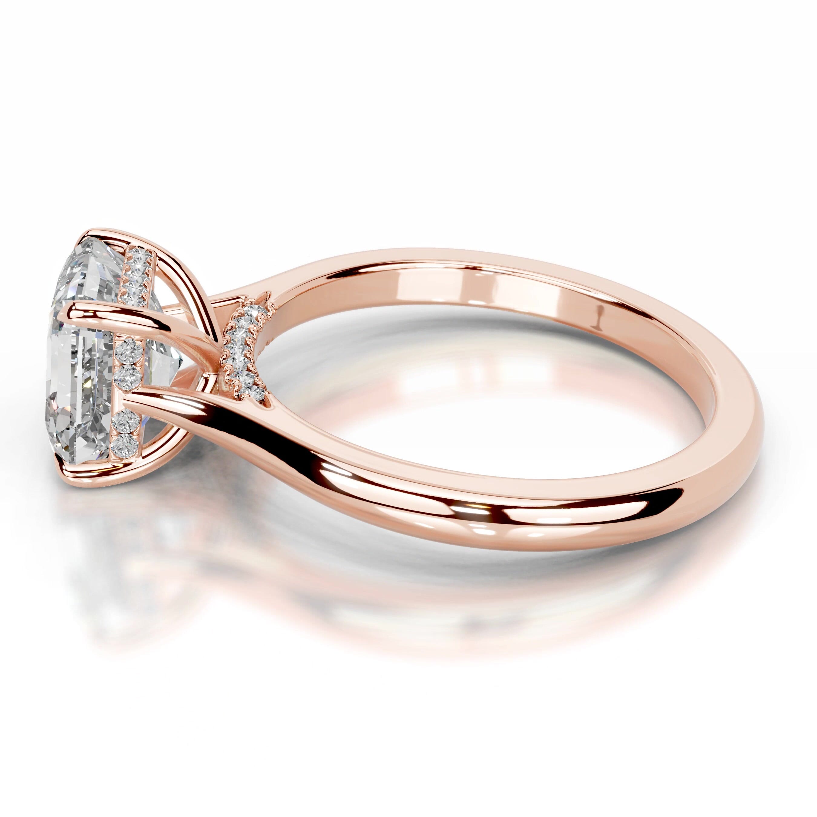 Hilda Lab Grown Diamond Ring - 14K Rose Gold、mySite、hinf8tx79