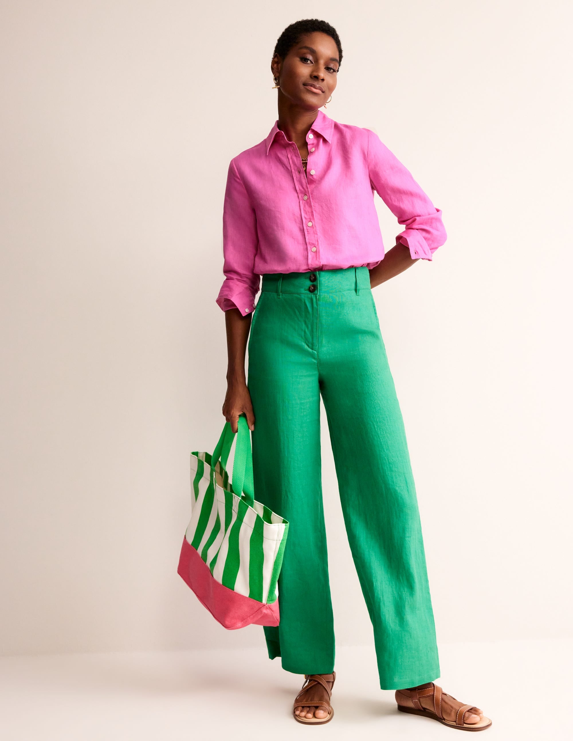  Sienna Linen Shirt-Pop Pansy、mySite、ashleygrahame