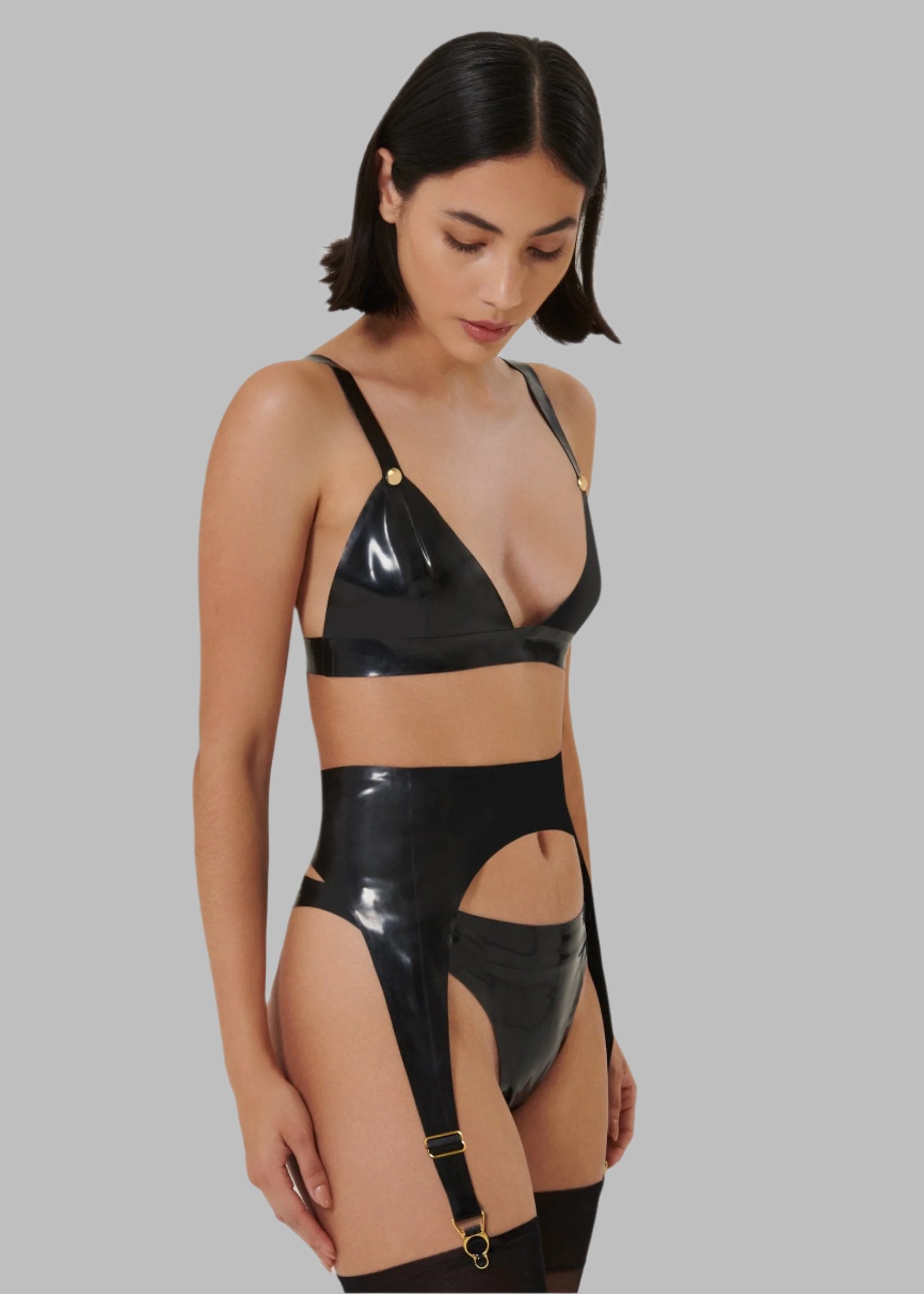  Latex Suspender (Black)、mySite、justintrudeaud