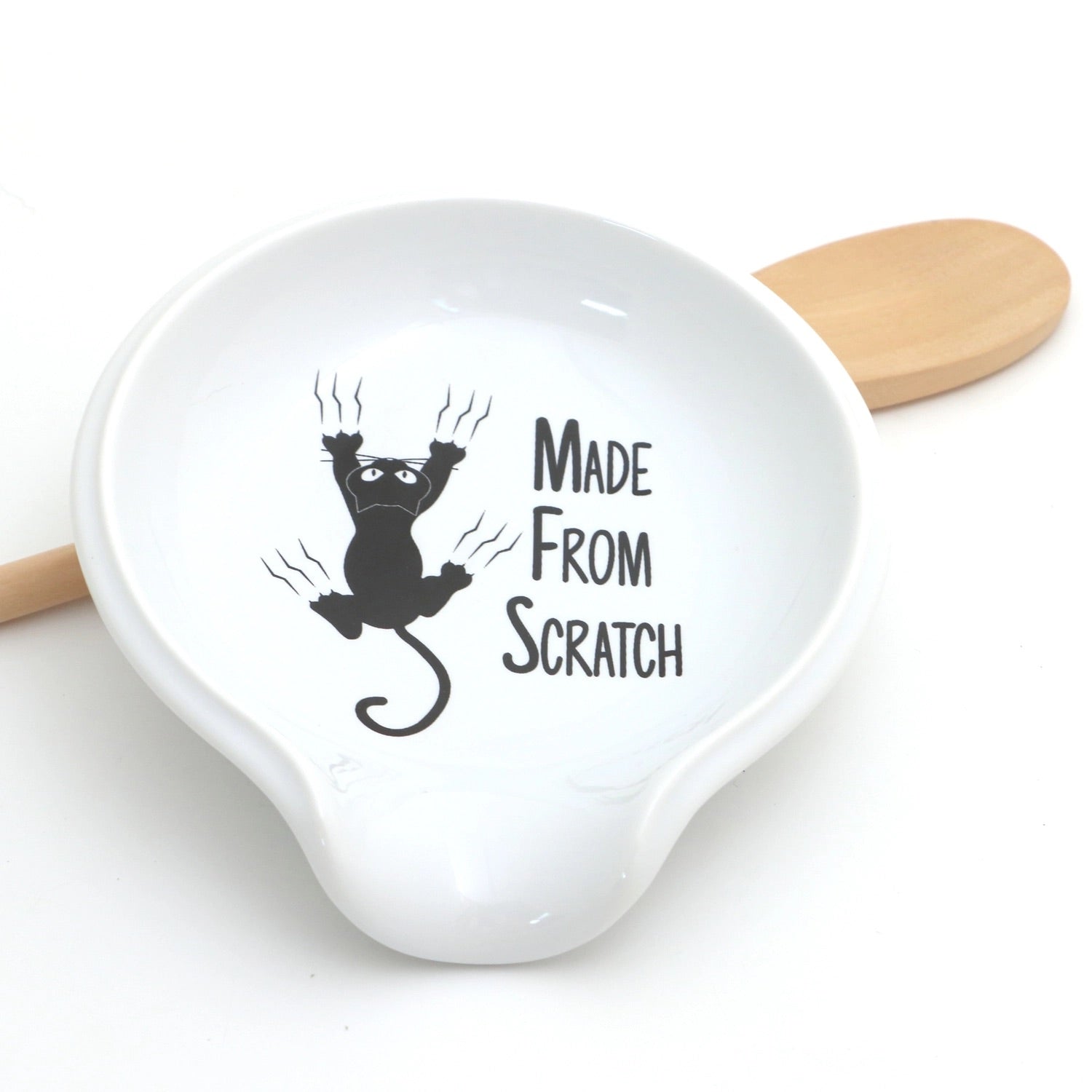 Made from Scratch Cat Spoon Rest、mySite、g9winljtr