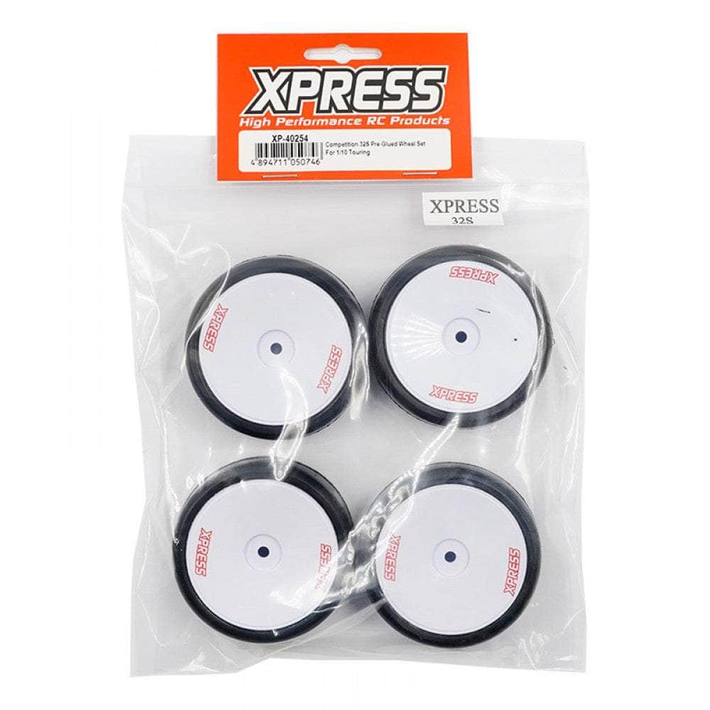  XP-40254, XPRESS Competition 32s Pre-Glued Wheel Set For 1/10 Touring、mySite、merchandisen