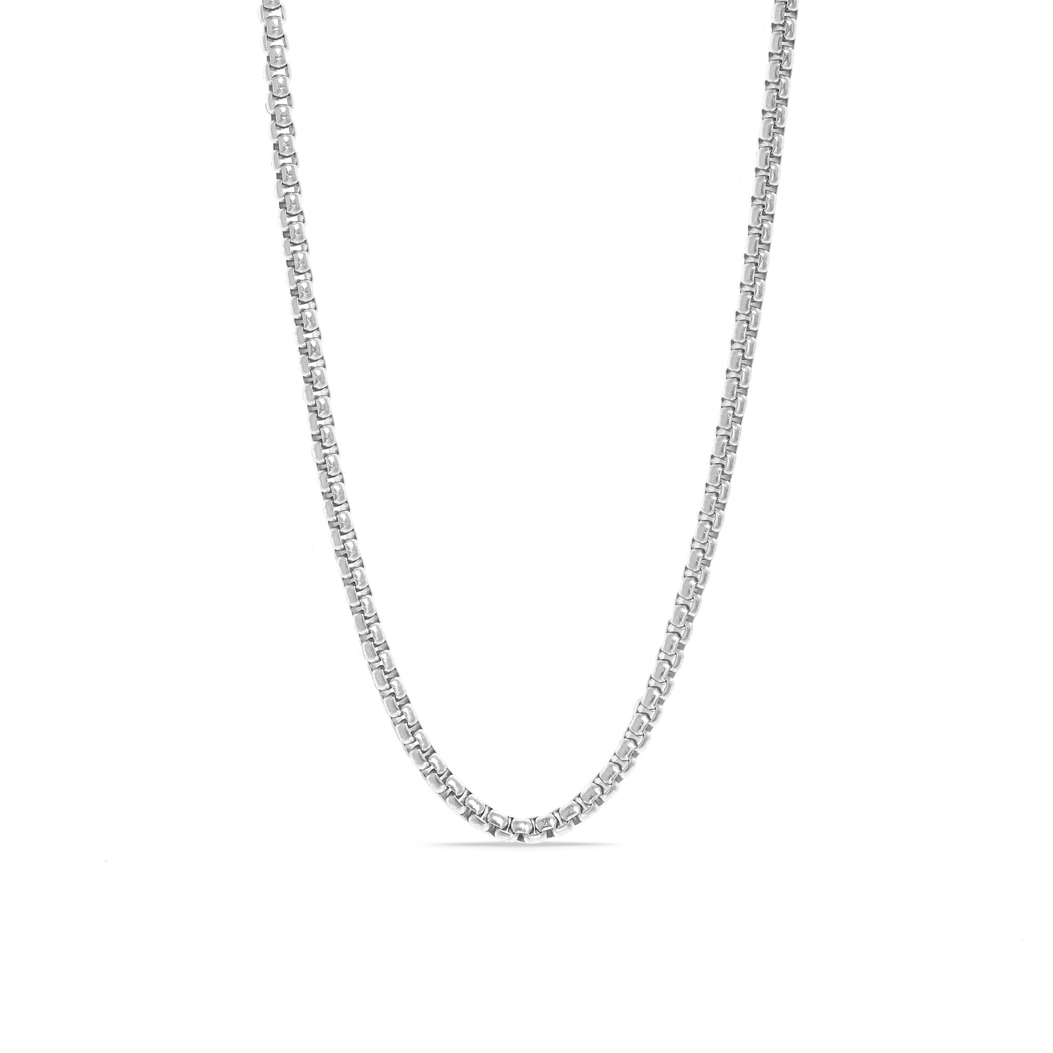 18K Gold PVD Stainless Steel Rounded Box Chain / CHN9952、mySite、dreamappss