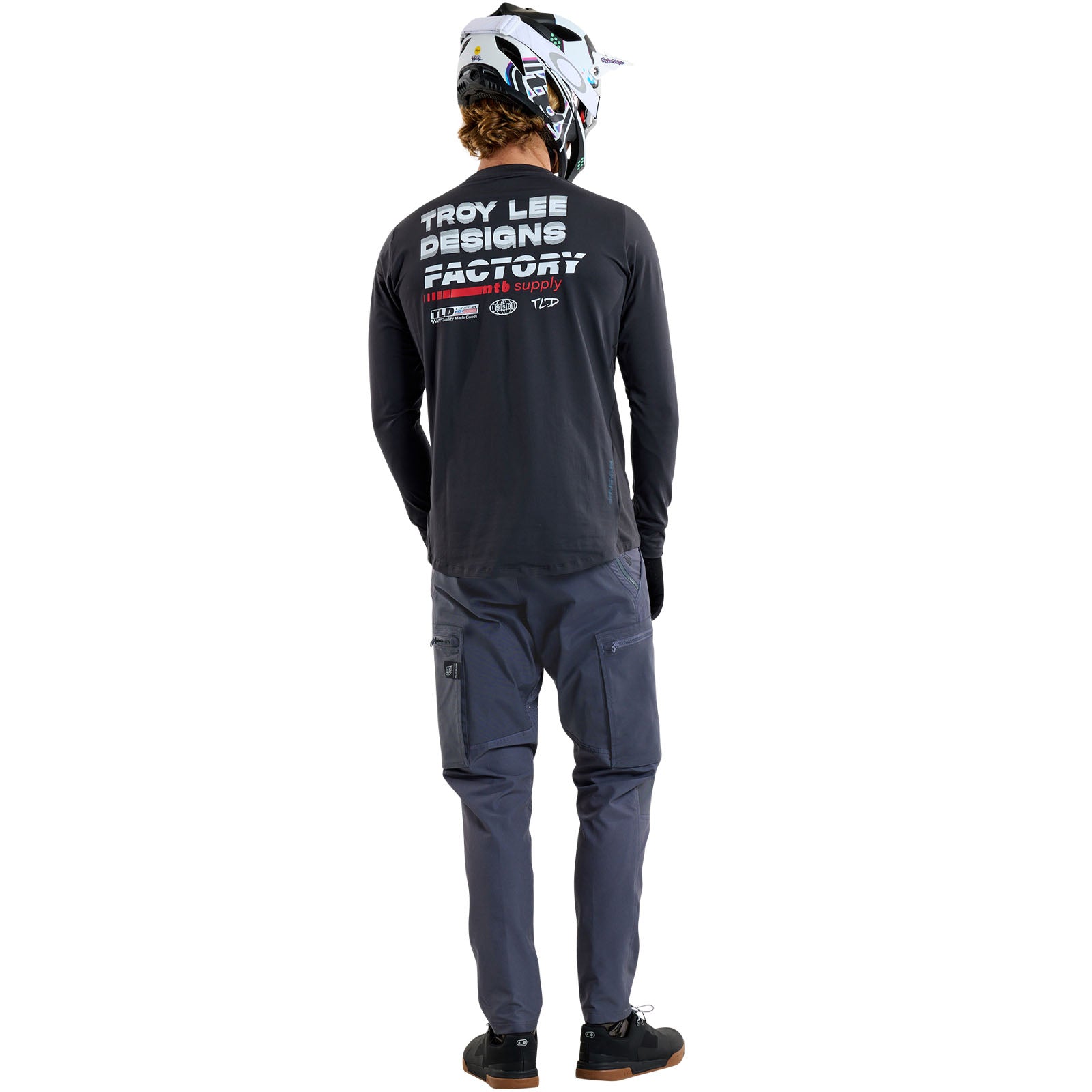 Ruckus Long Sleeve Ride Tee Factory Carbon、mySite、dreamappss