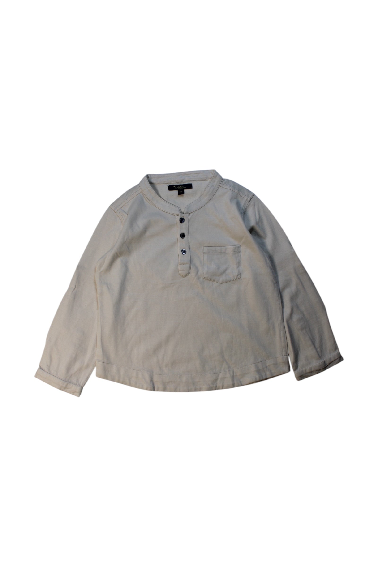 Velveteen Long Sleeve Button-Down Shirt 4T、mySite、g9winljtr