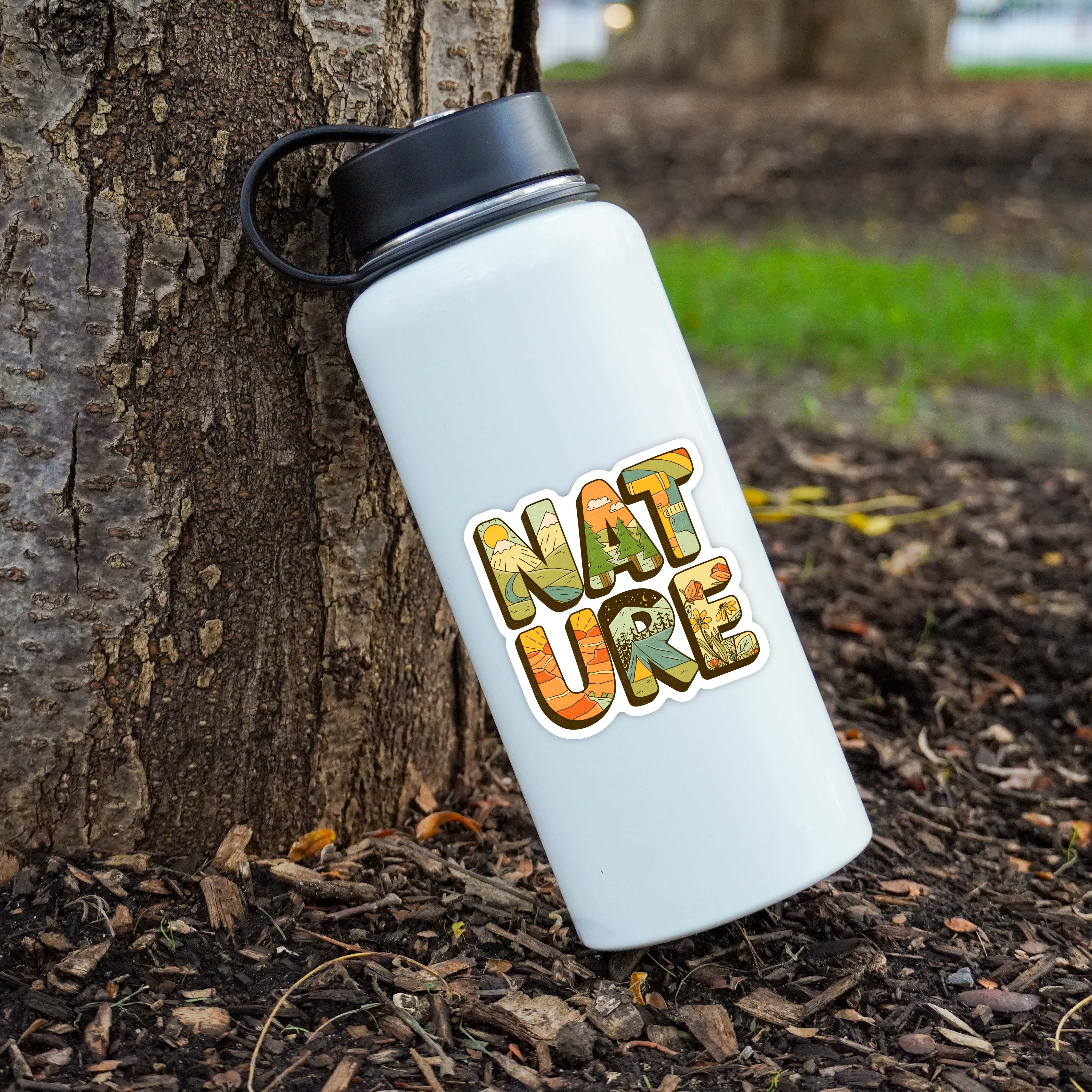  Nature Lettering Sticker、mySite、elrpsem3k