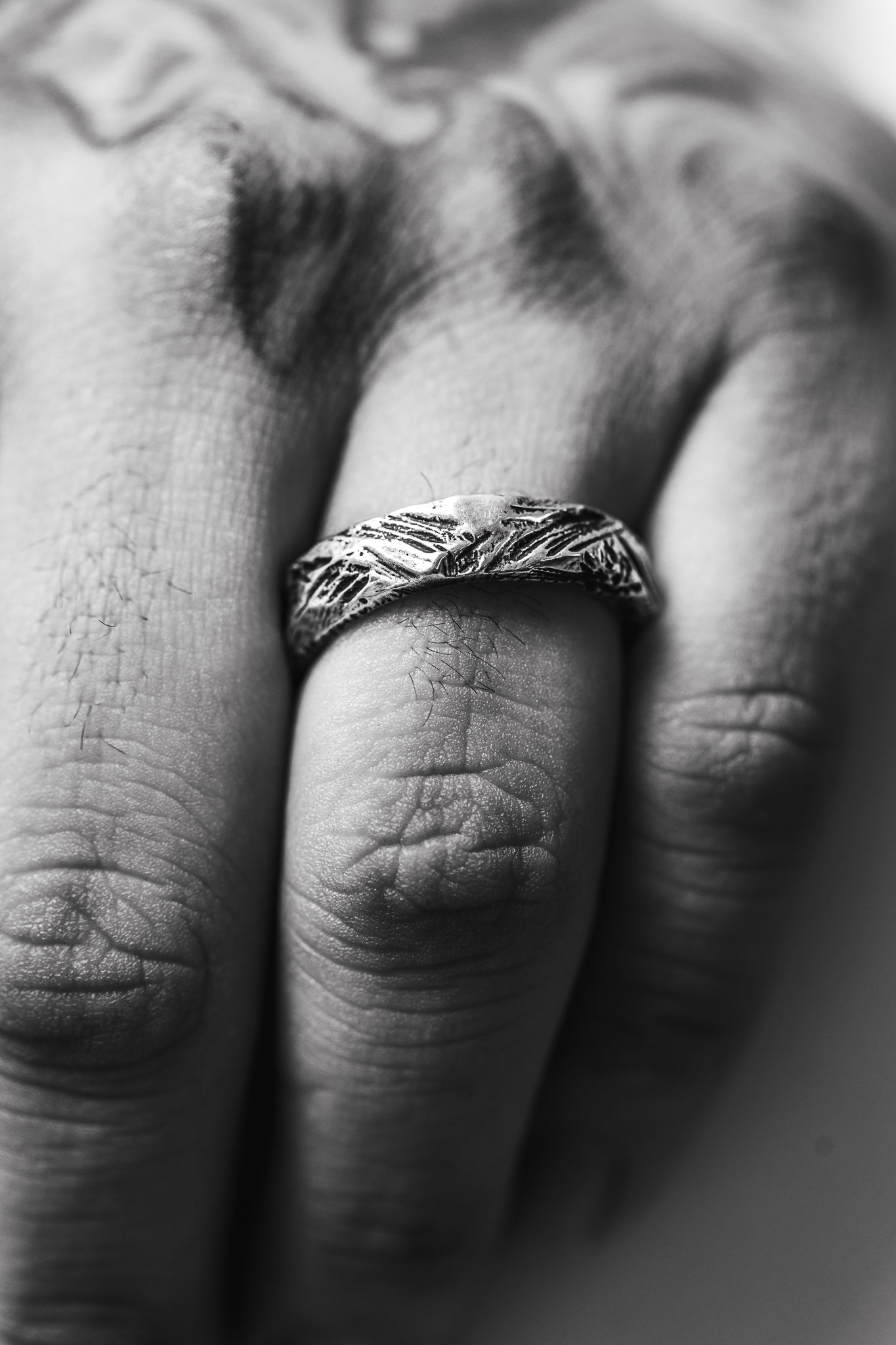  Etched Stacker Ring、mySite、merchandisen