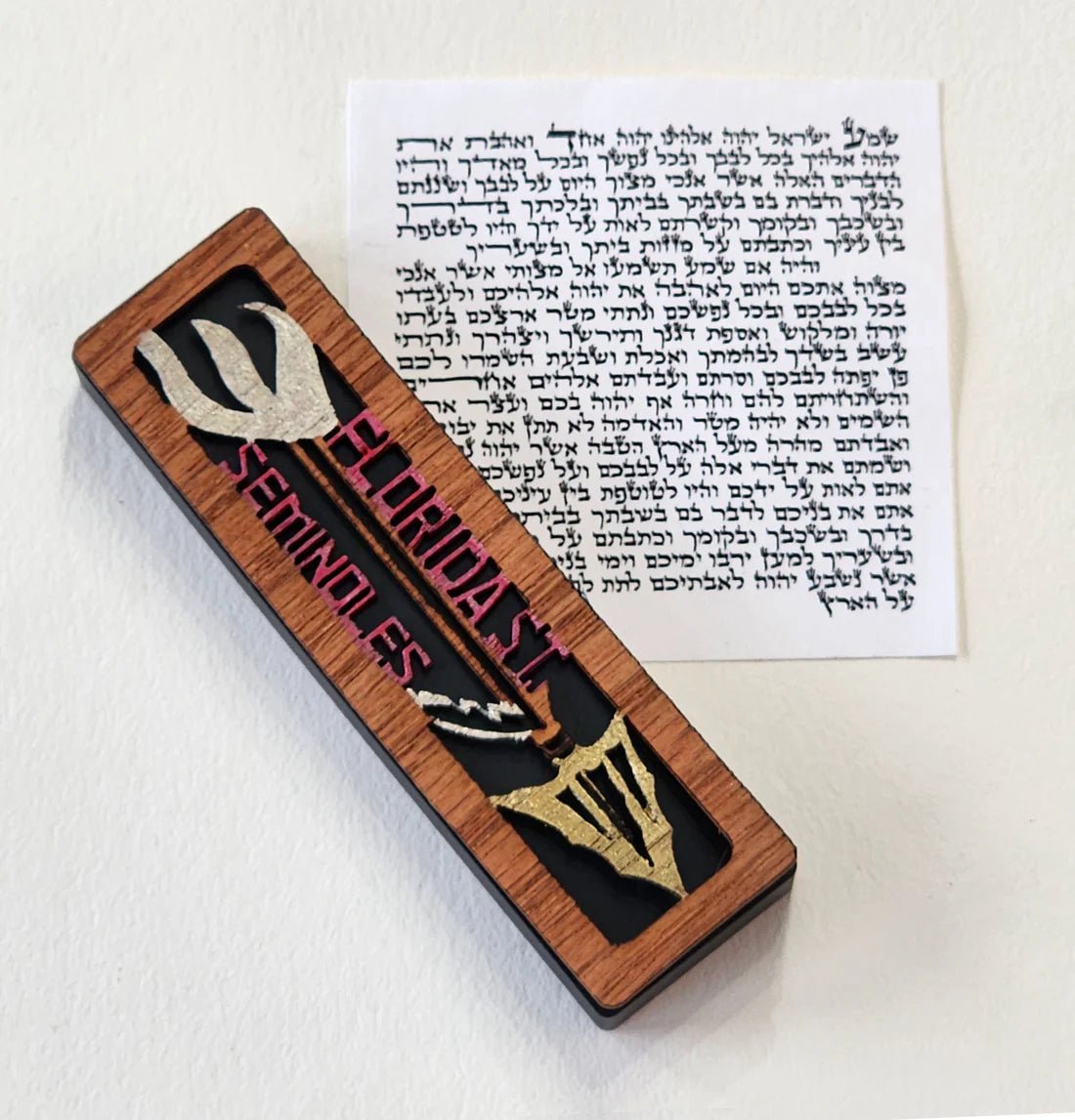  Sports Mezuzah Case - Your Choice of Team、mySite、elrpsem3k