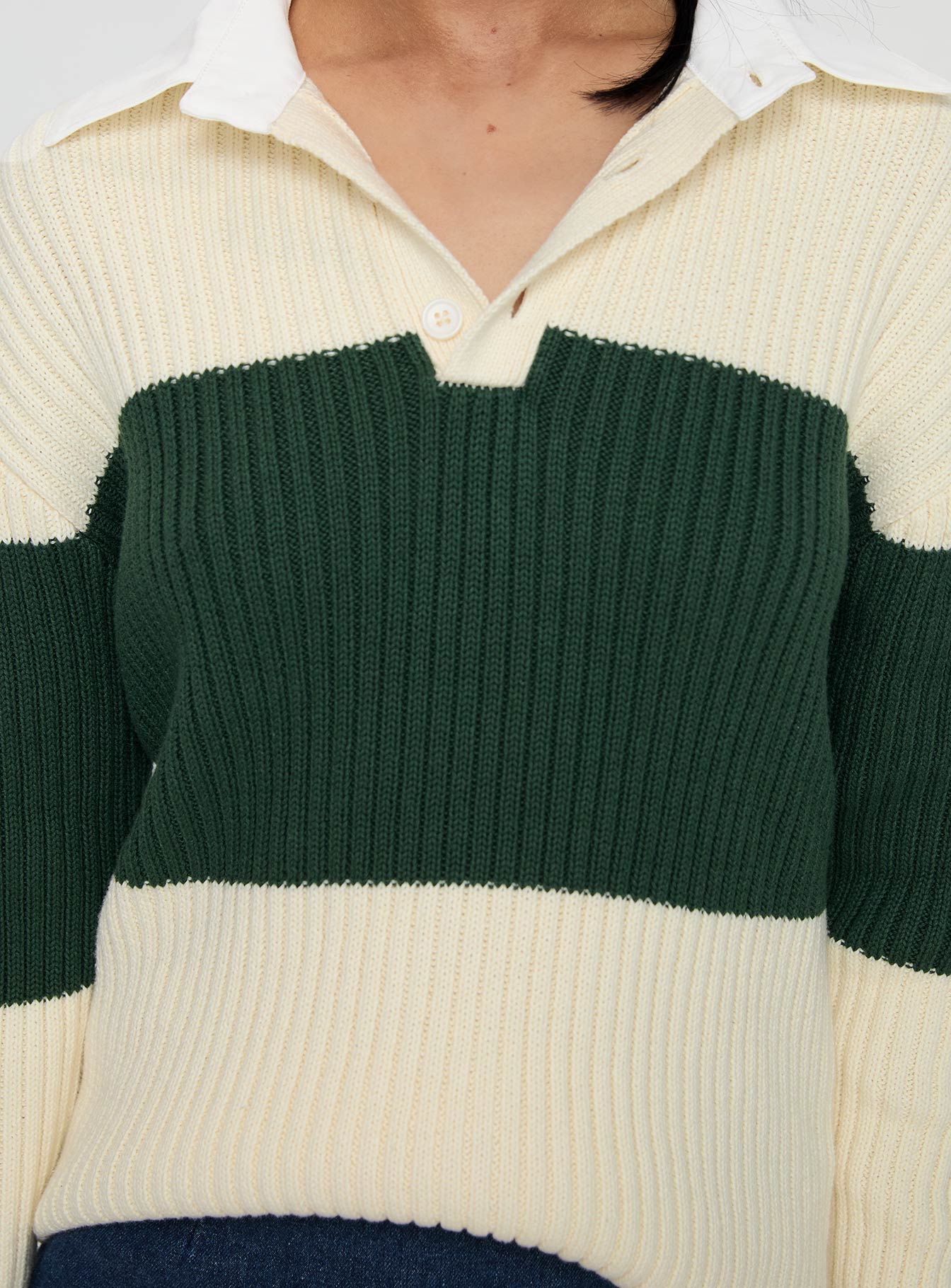 Prince Rugby Shirt Moss Stripe、mySite、solidvoid