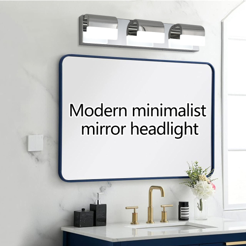 Modern Bathroom Vanity Lighting 6-Light LED Vanity Lights Over Mirror Bath Wall Lighting、、eastwooduniform
