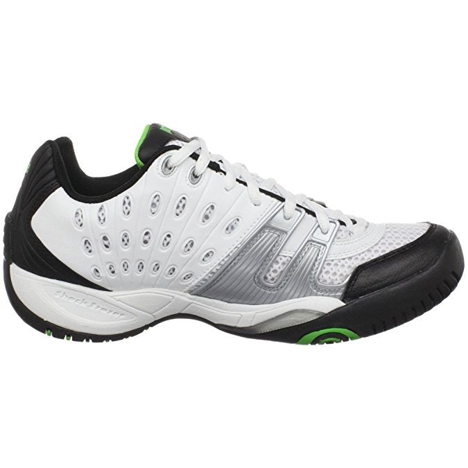 Prince T22 Men's Tennis Shoe (White/Black/Green)
