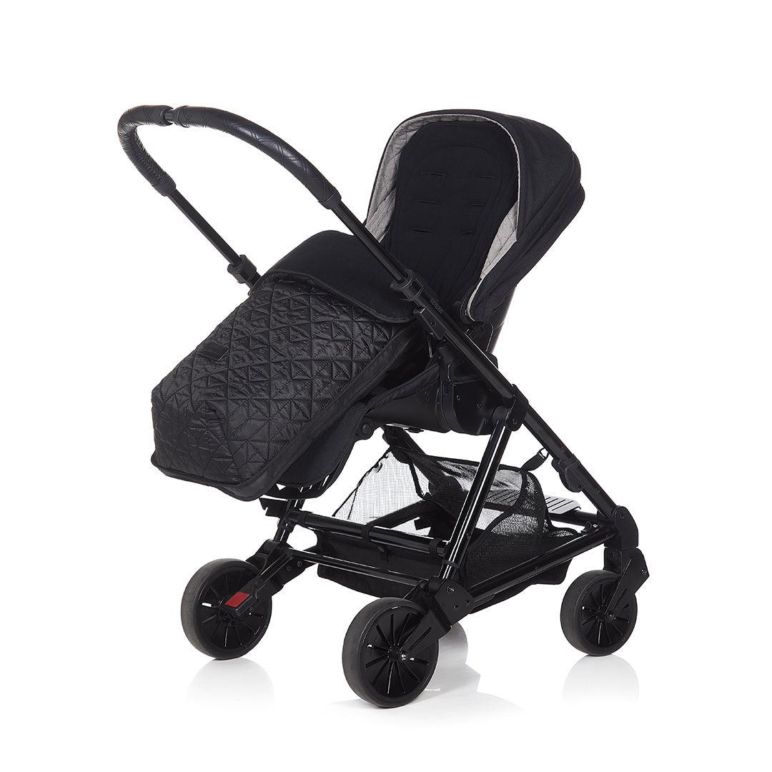  Tiba + Marl Universal Quilted Footmuff - Black、mySite、merchandisen