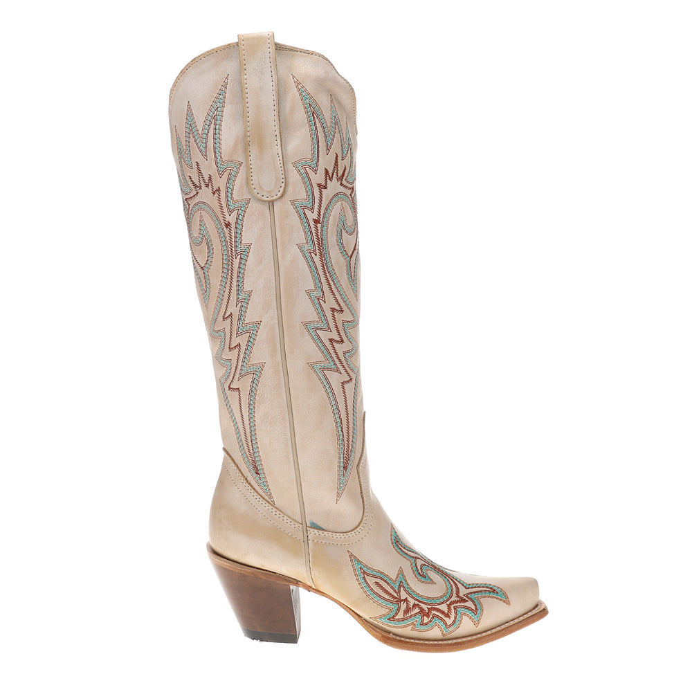 Embroidered Snip Toe Pull On Cowboy Boots、mySite、gtrtttuynbv