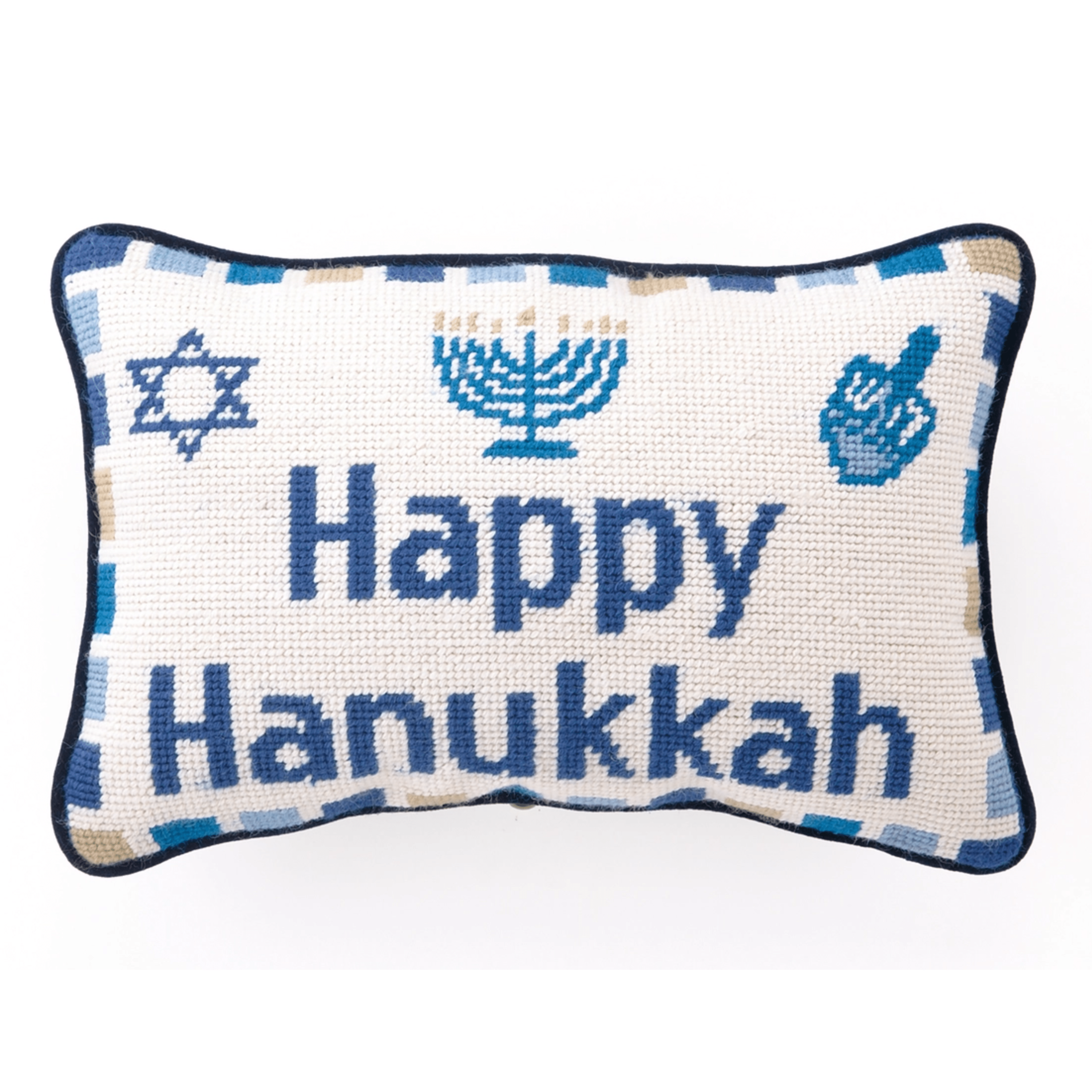 Happy Hanukkah Hook Pillow、mySite、topwebapps