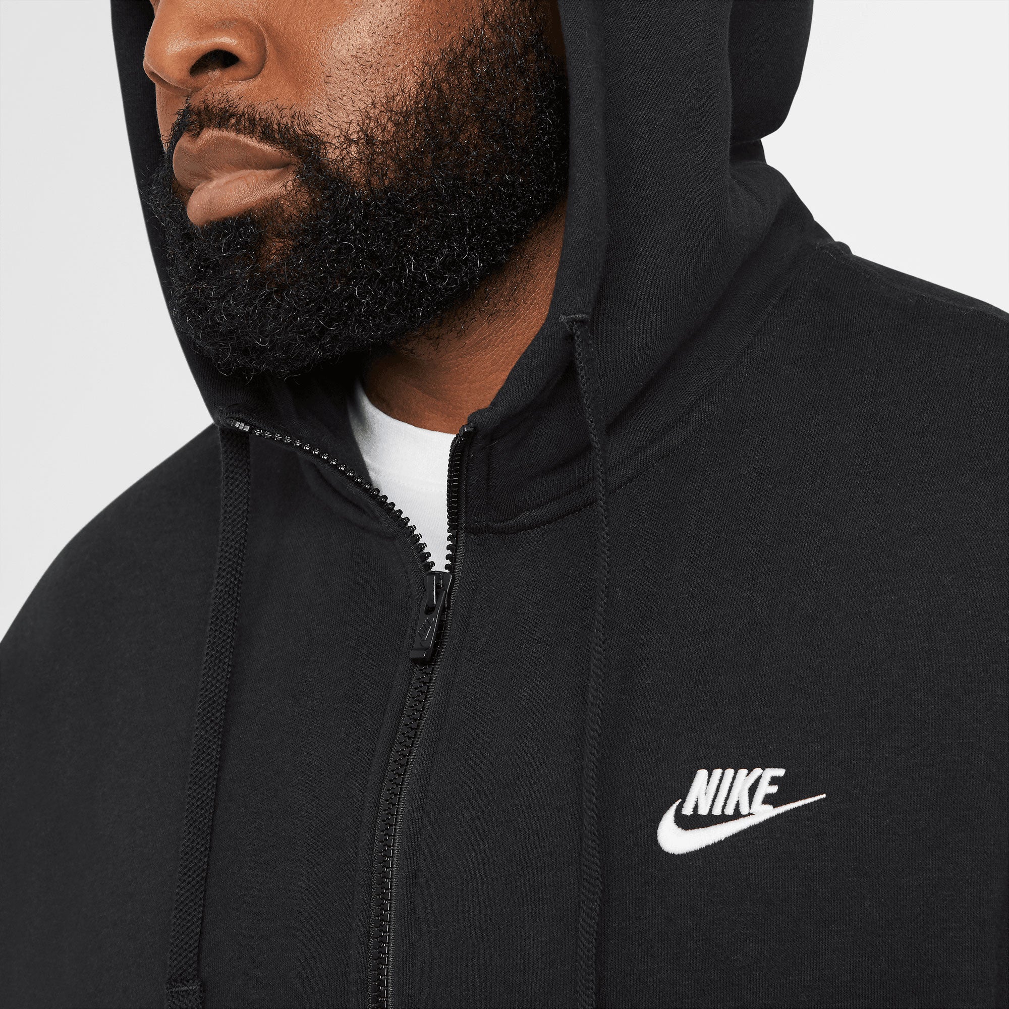 Nike Club Men's Fleece Full-Zip Hoodie