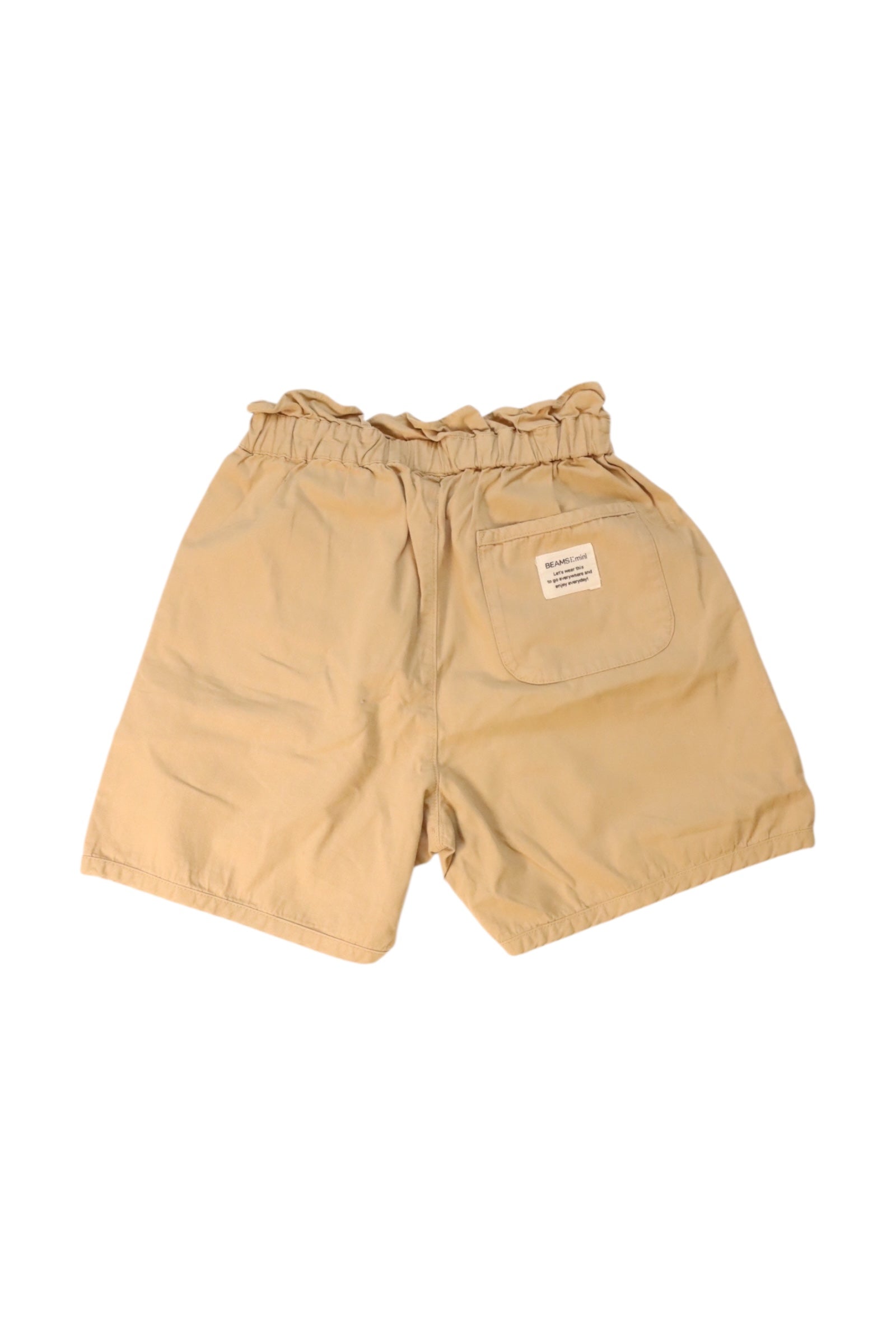 BEAMS Paperbag Waist Shorts - Size 10Y、mySite、g9winljtr