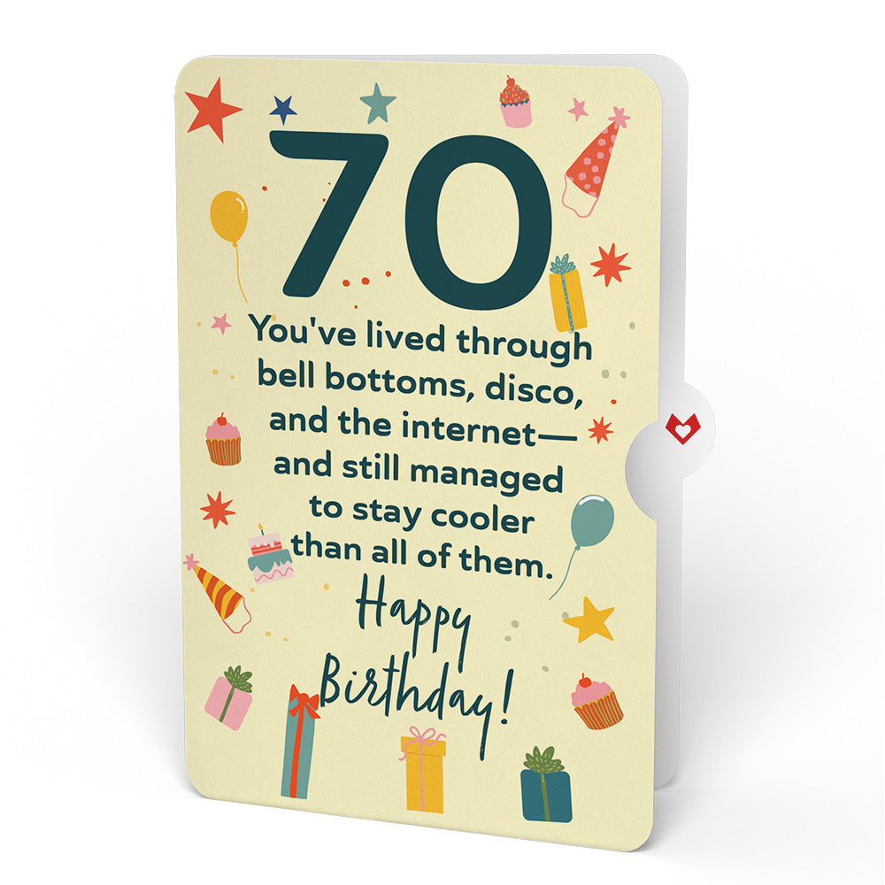 Pinata 70th Birthday Pop-Up Card and Sentiment Set、mySite、solidvoid