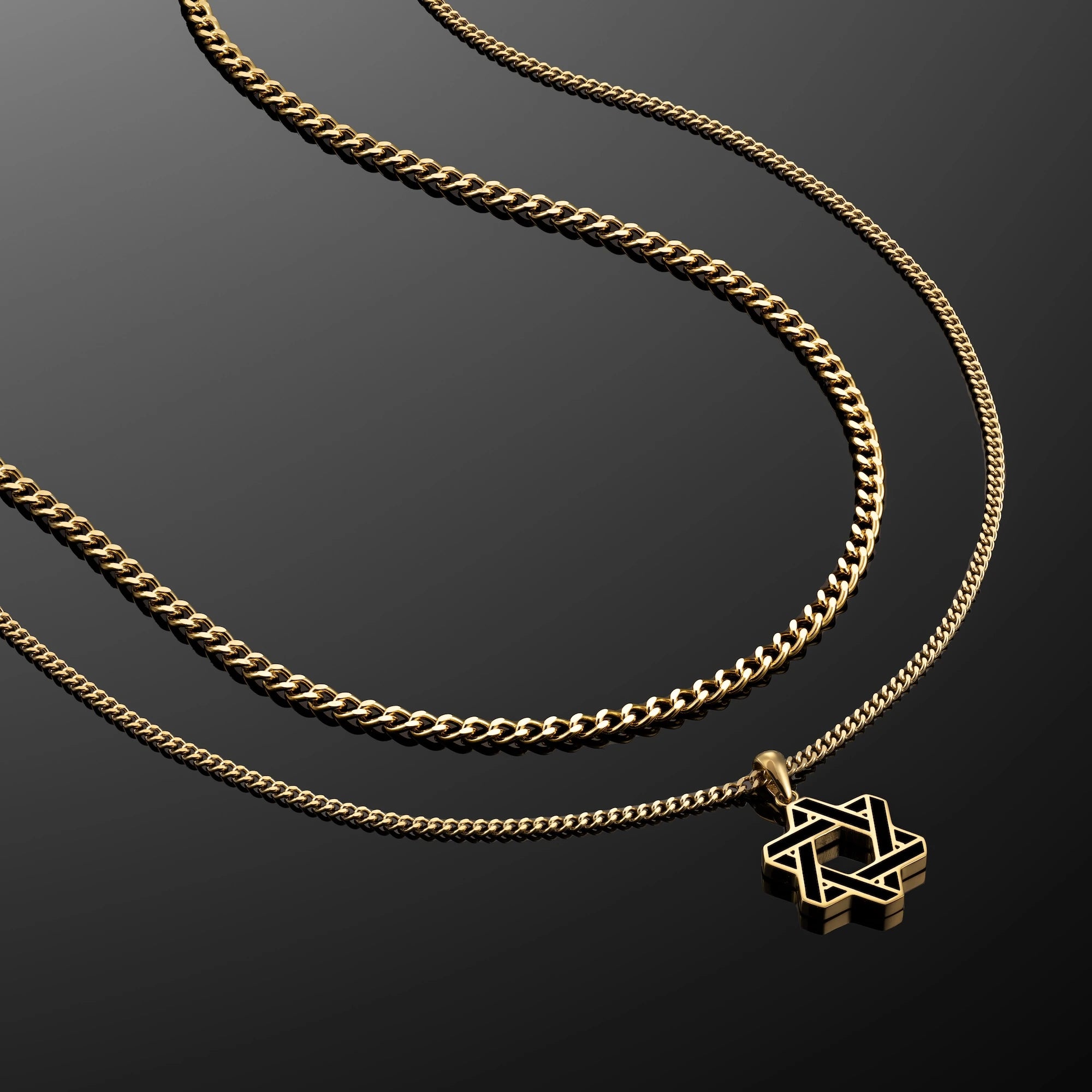  Star of David - Gold Set