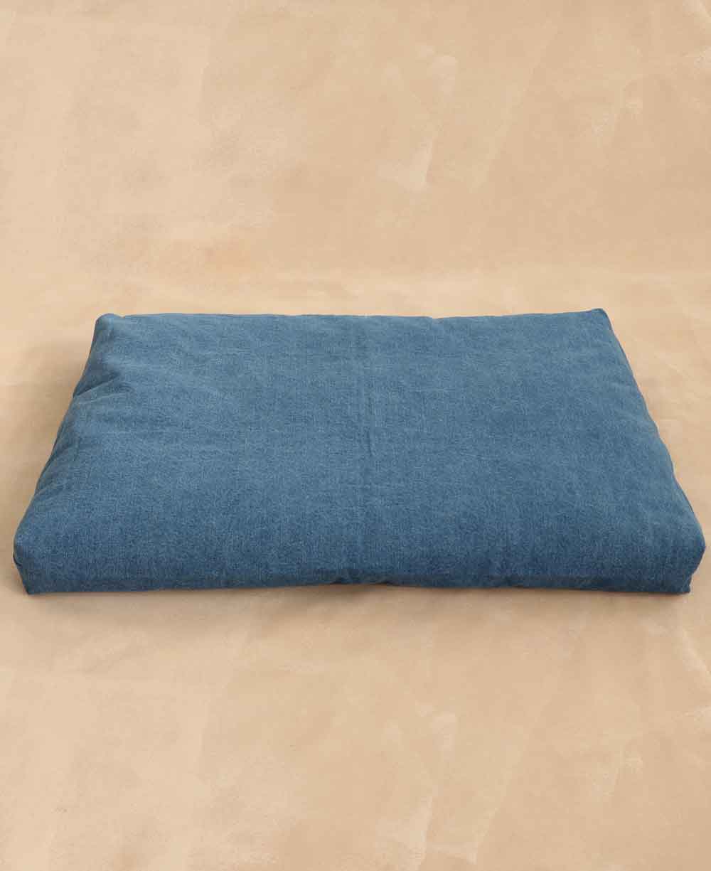 Classic Blue Zabuton Meditation Mat Cushion、mySite、topwebapps