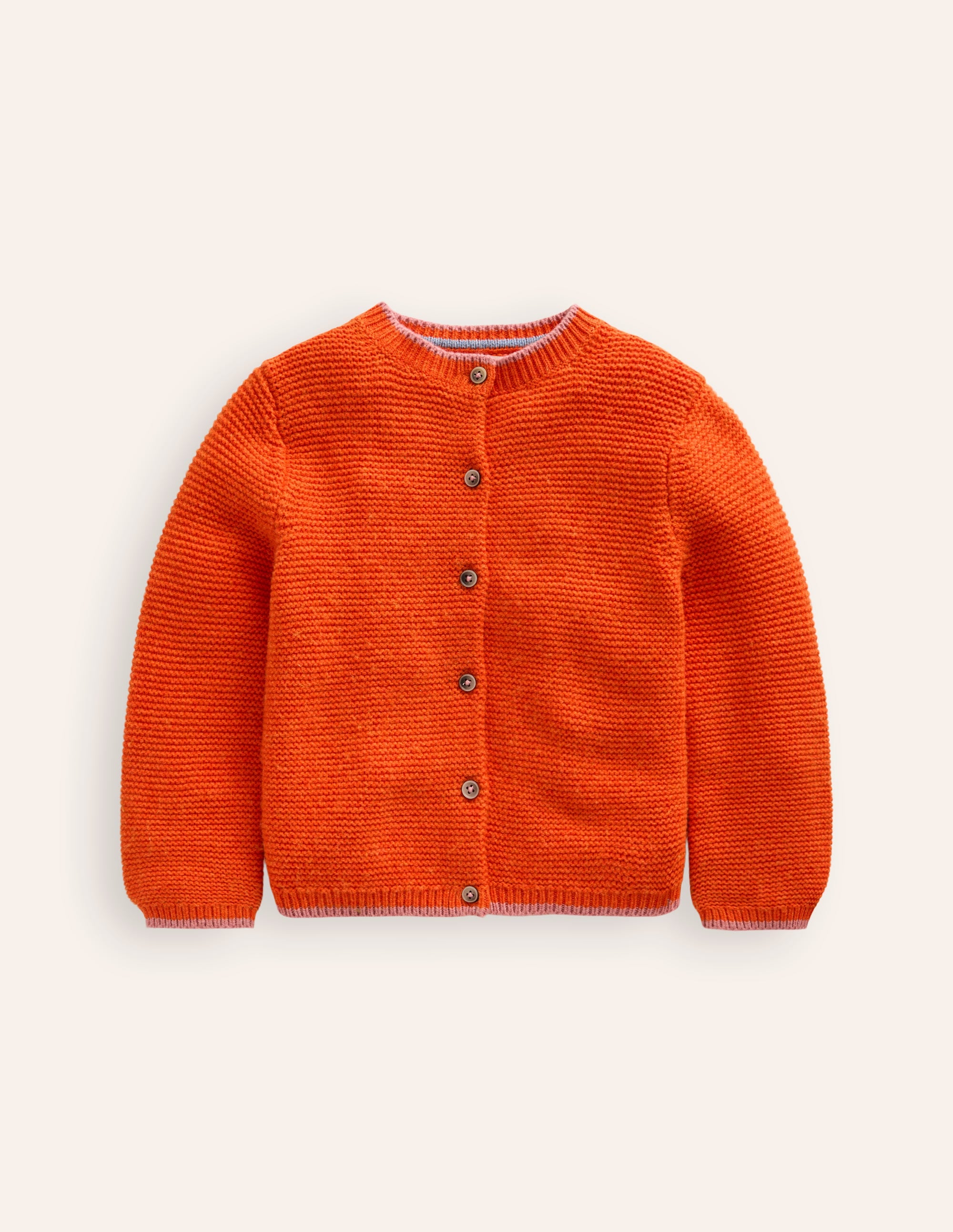  Textured Cardigan-Dark Orange、mySite、ashleygrahame
