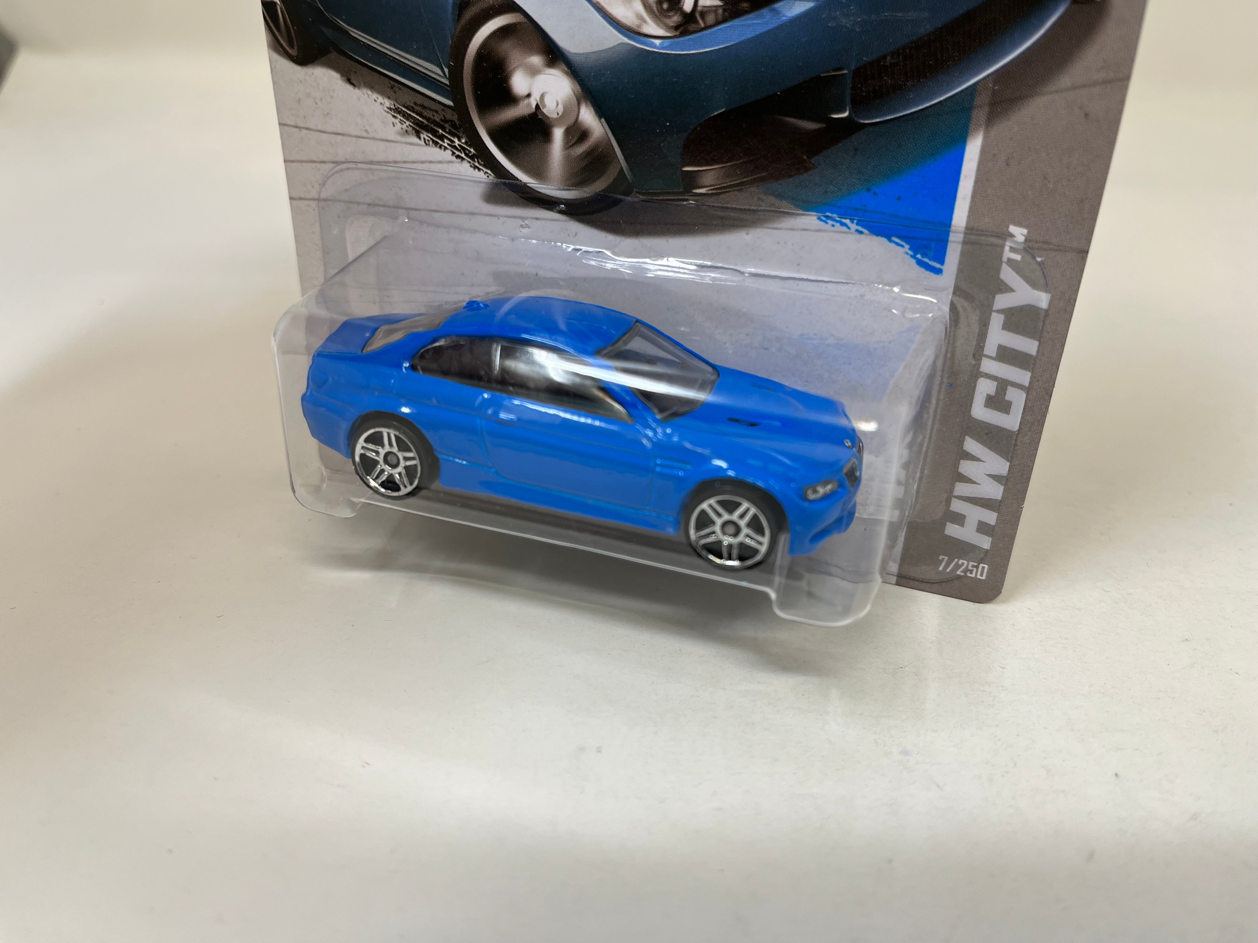 BMW M3 #7 * Blue * 2013 Hot Wheels International Card、mySite、hgirdovlk
