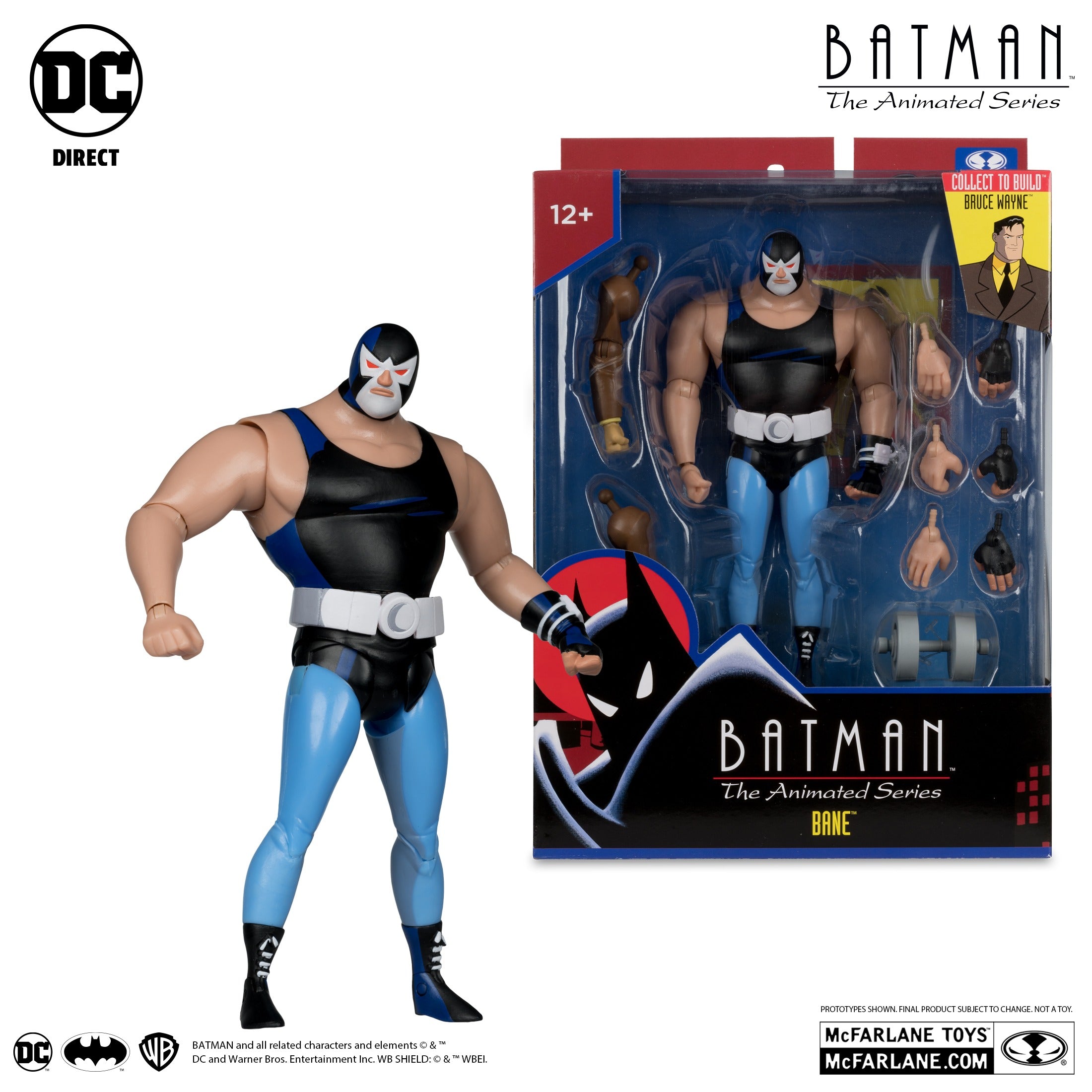 DC Direct Exclusive Batman The Animated Series COMPLETE SET OF 4 (Bruce Wayne BAF)、mySite、hgirdovlk