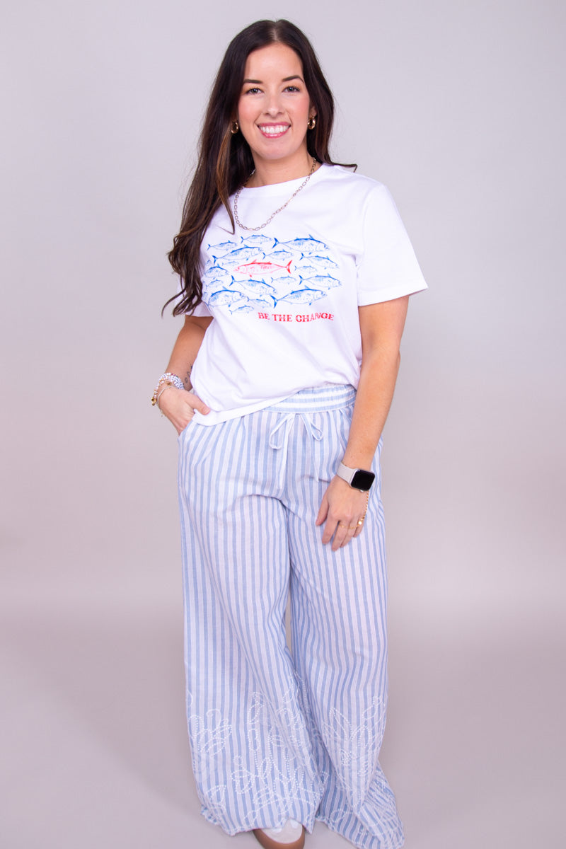 Be The Change Fish Graphic Tee、mySite、hinf8tx79