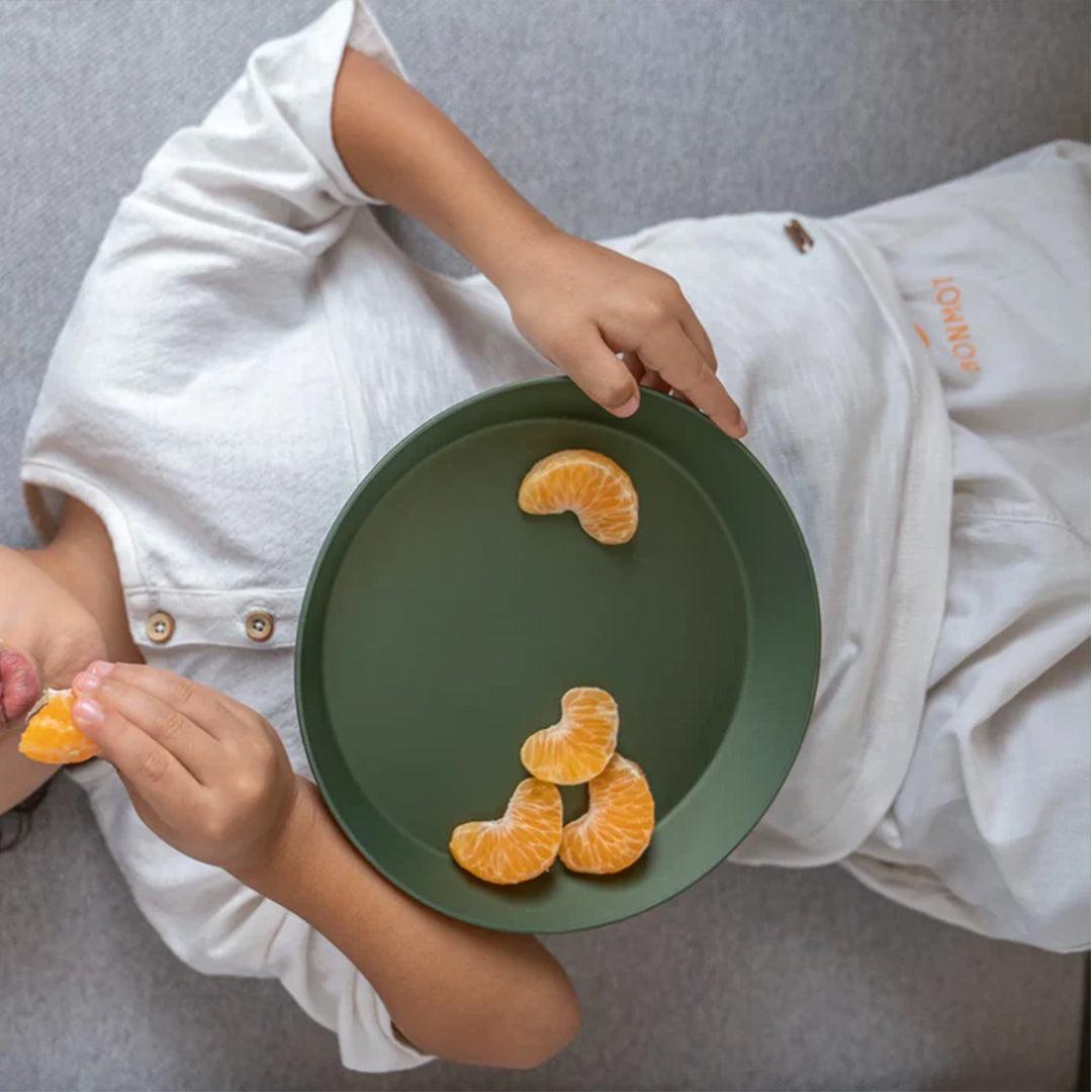  Citron ECO set of 4 Plates - Green / Cream、mySite、merchandisen