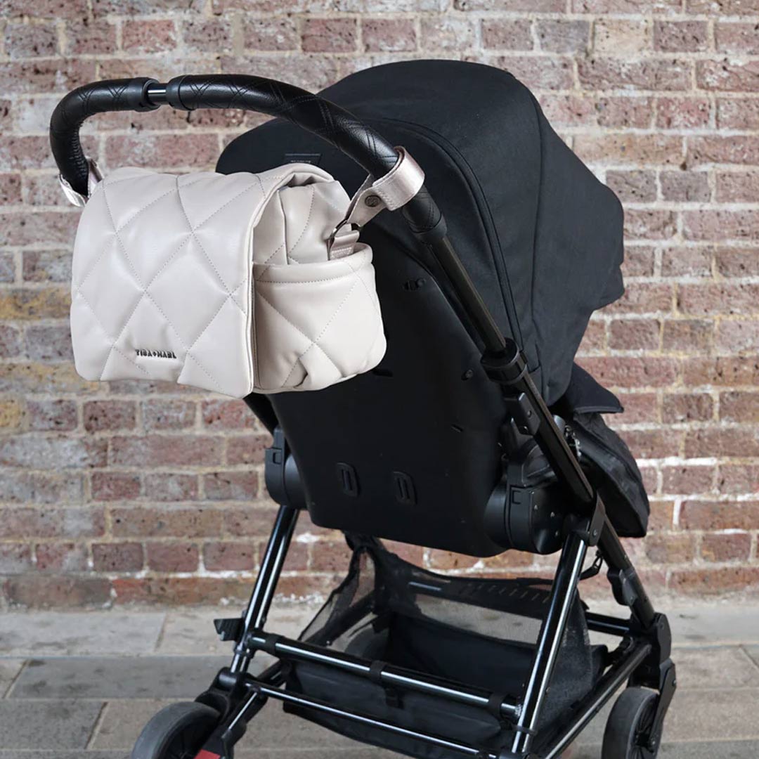  Tiba + Marl Nova Eco Compact Quilted Changing Bag - Oyster、mySite、merchandisen