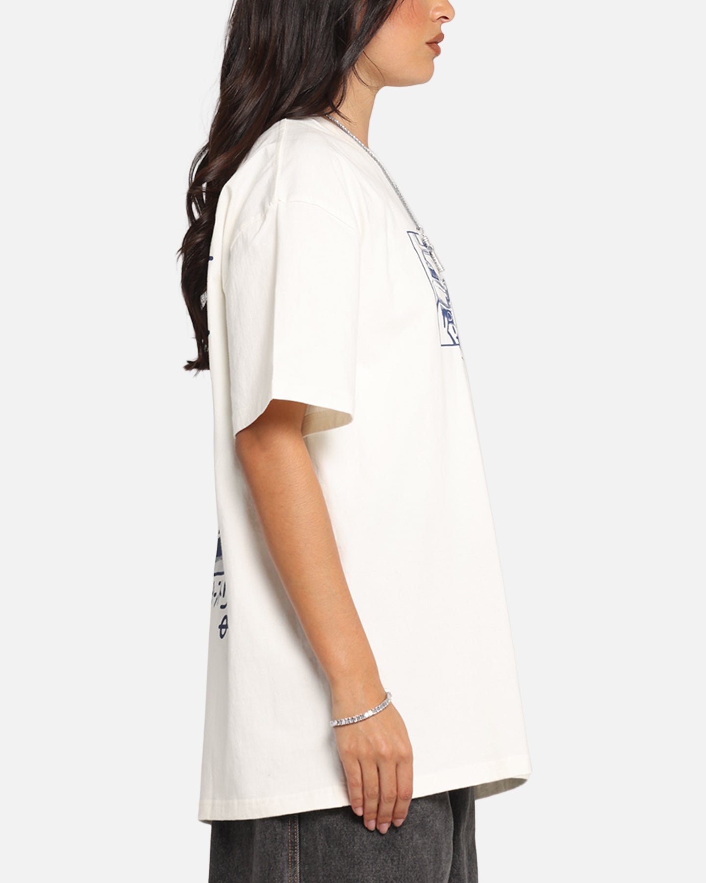 Key Street Halftone T-Shirt Off White、mySite、zt4zffjzw