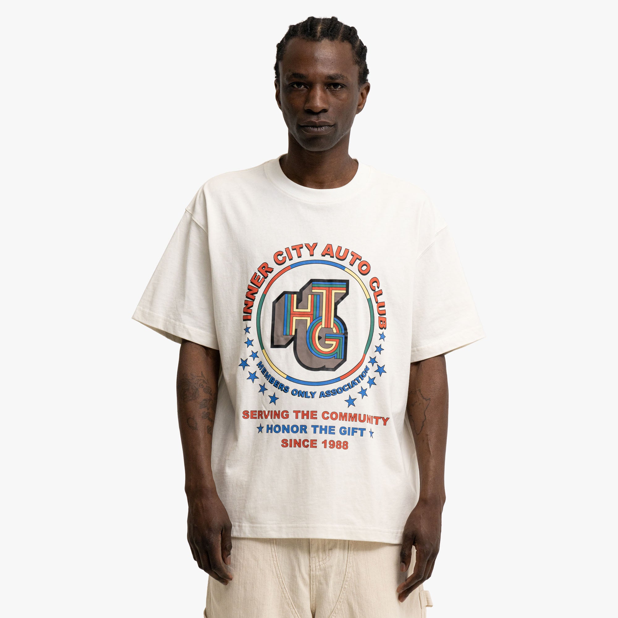  Honor The Gift Association T-Shirt Bone、mySite、merchandisen