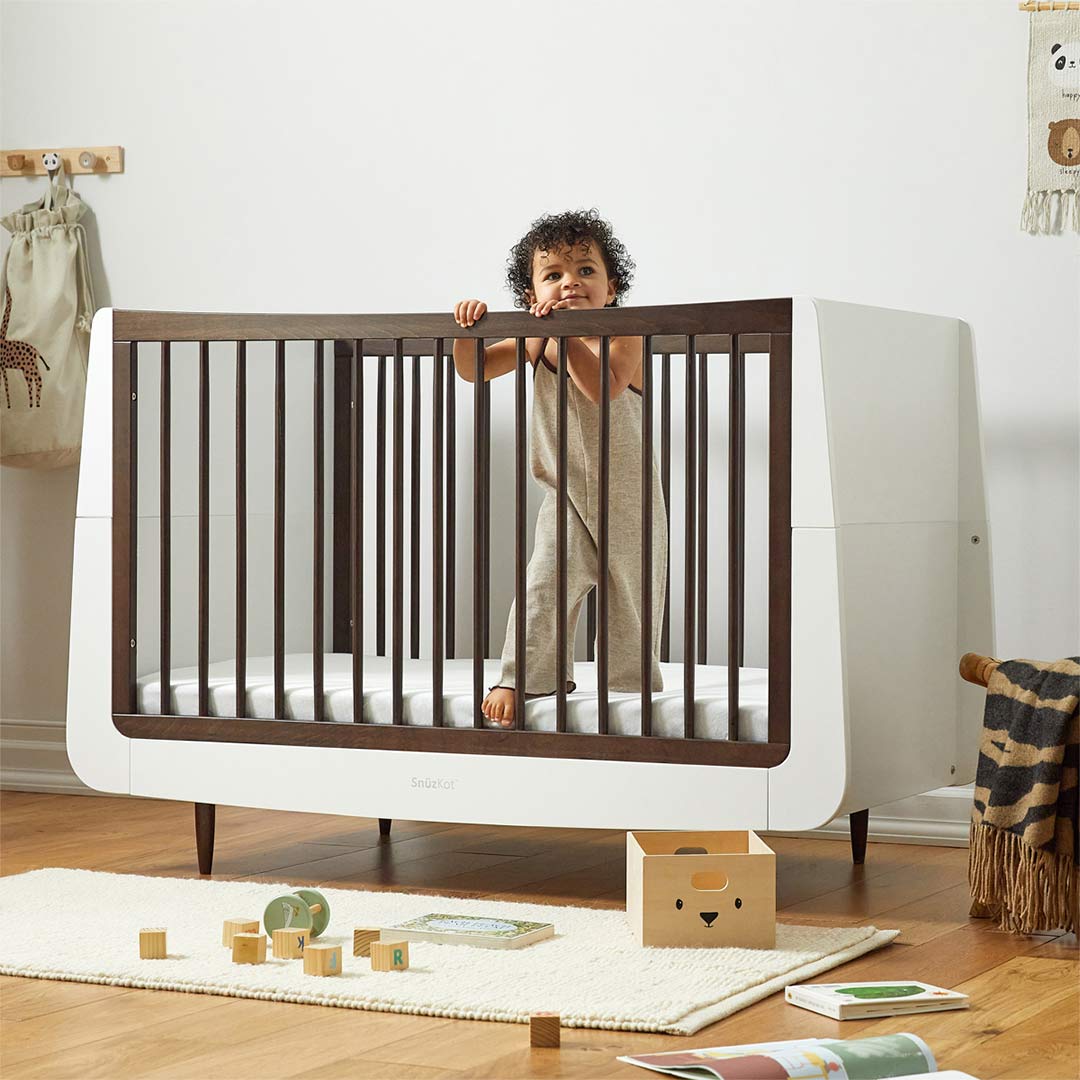  SnuzKot Cot Bed - The Natural Edit - Ebony、mySite、merchandisen