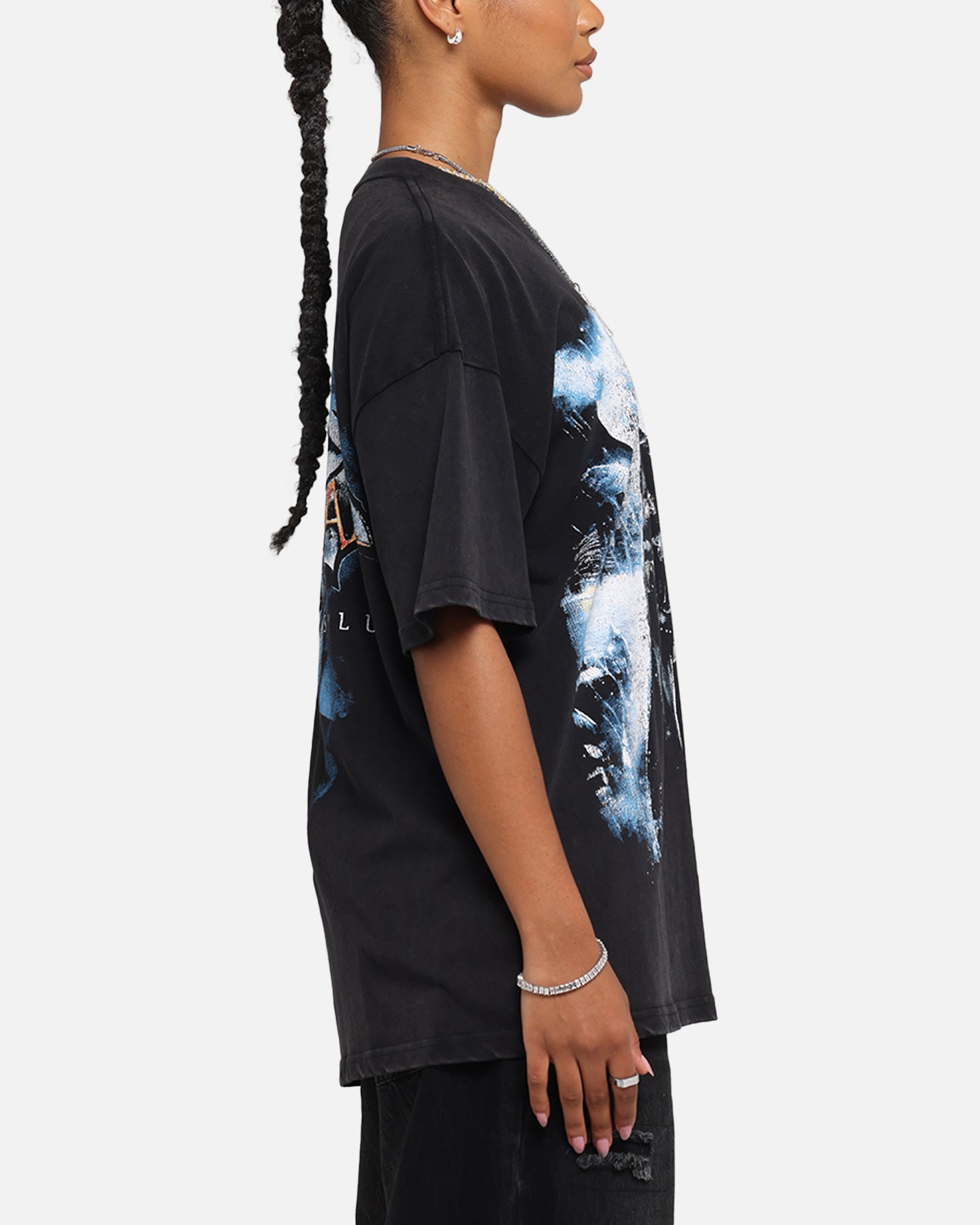 73 Studio X DC Batman Arkham Asylum Vintage T-Shirt Black Acidwash、mySite、zt4zffjzw