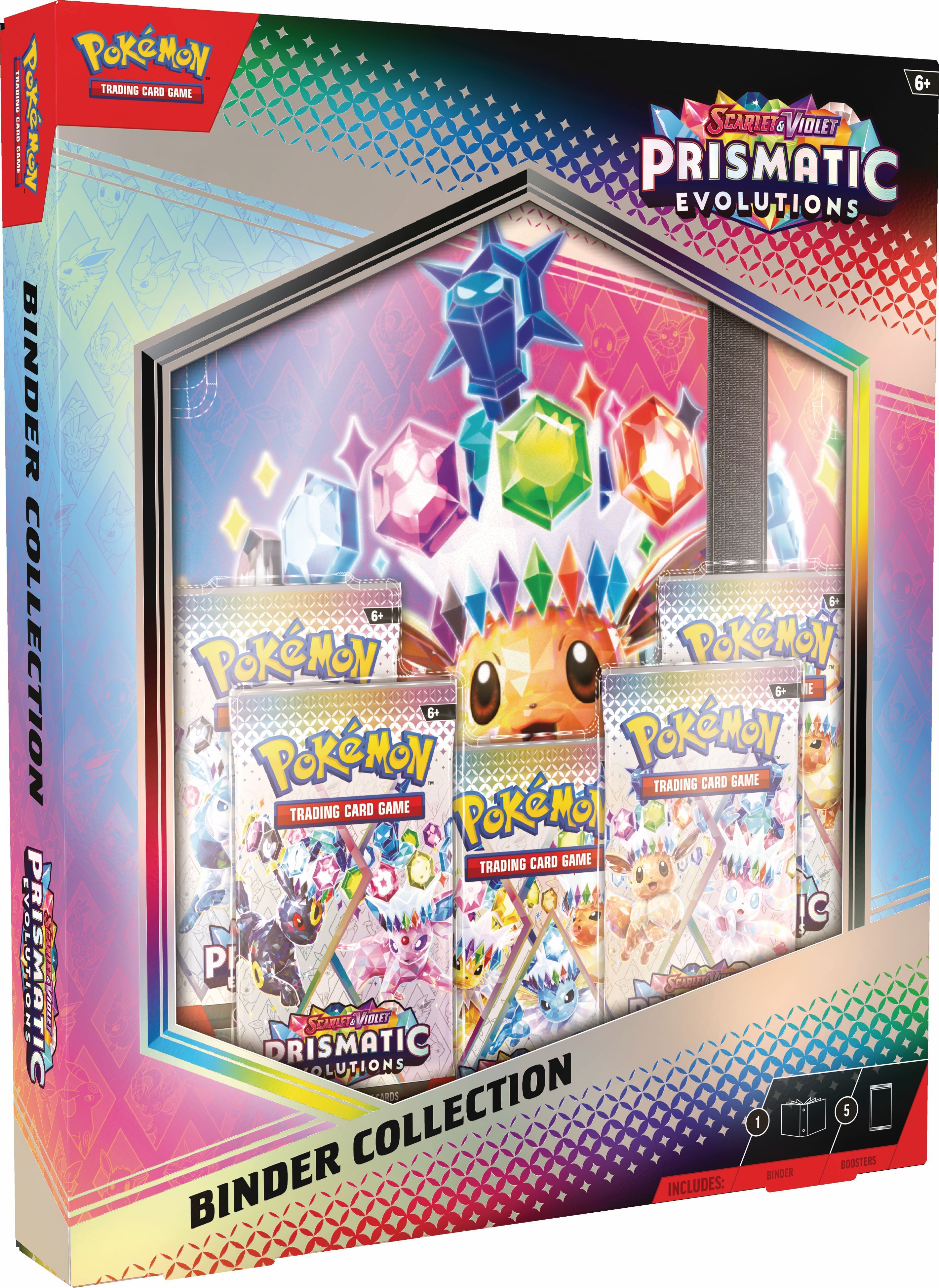 Pokemon Prismatic Evolutions - Binder Collection、mySite、waistdrama