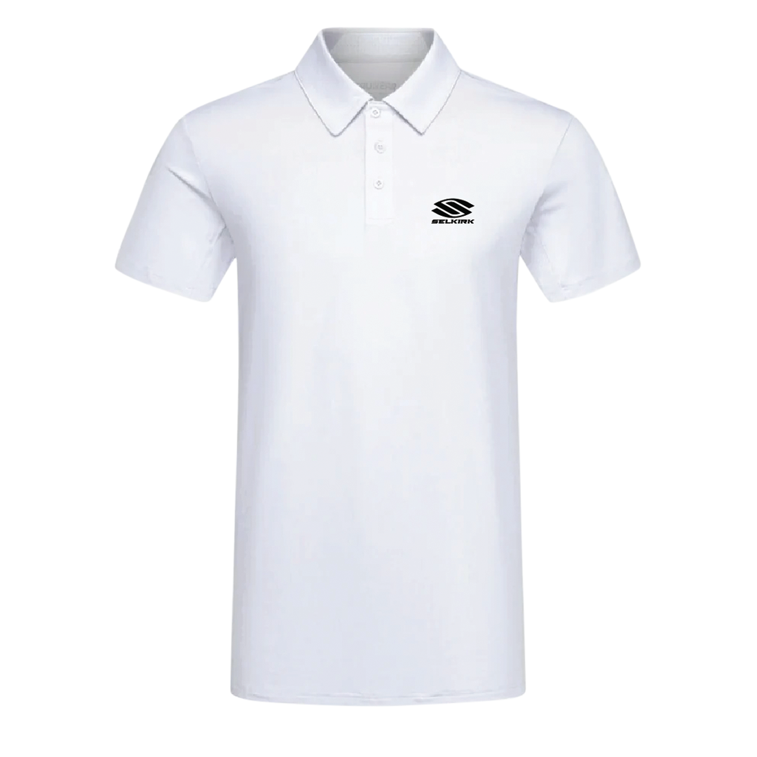 Selkirk TruWear Men's Crest Lifestyle Performance Polo 2.0、mySite、noshort