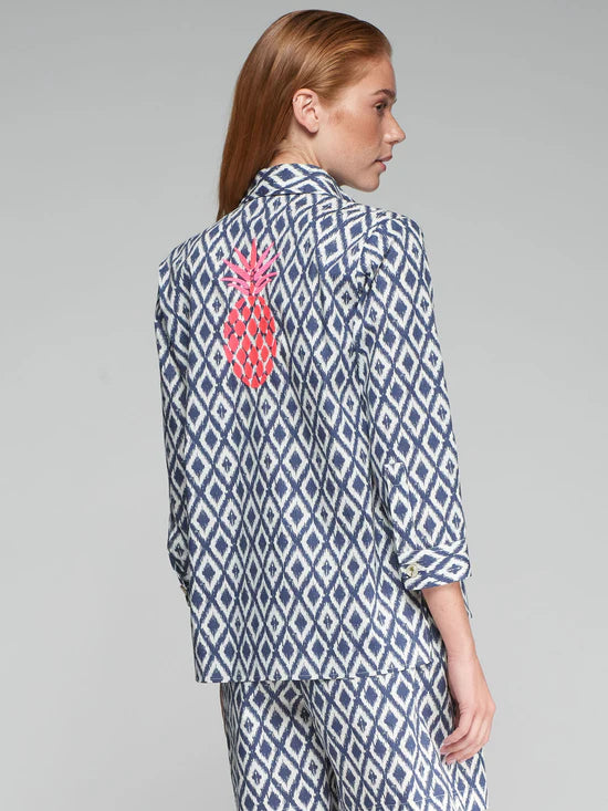 Vilagallo Poline Ikat Blouse - Final Sale、mySite、noshort