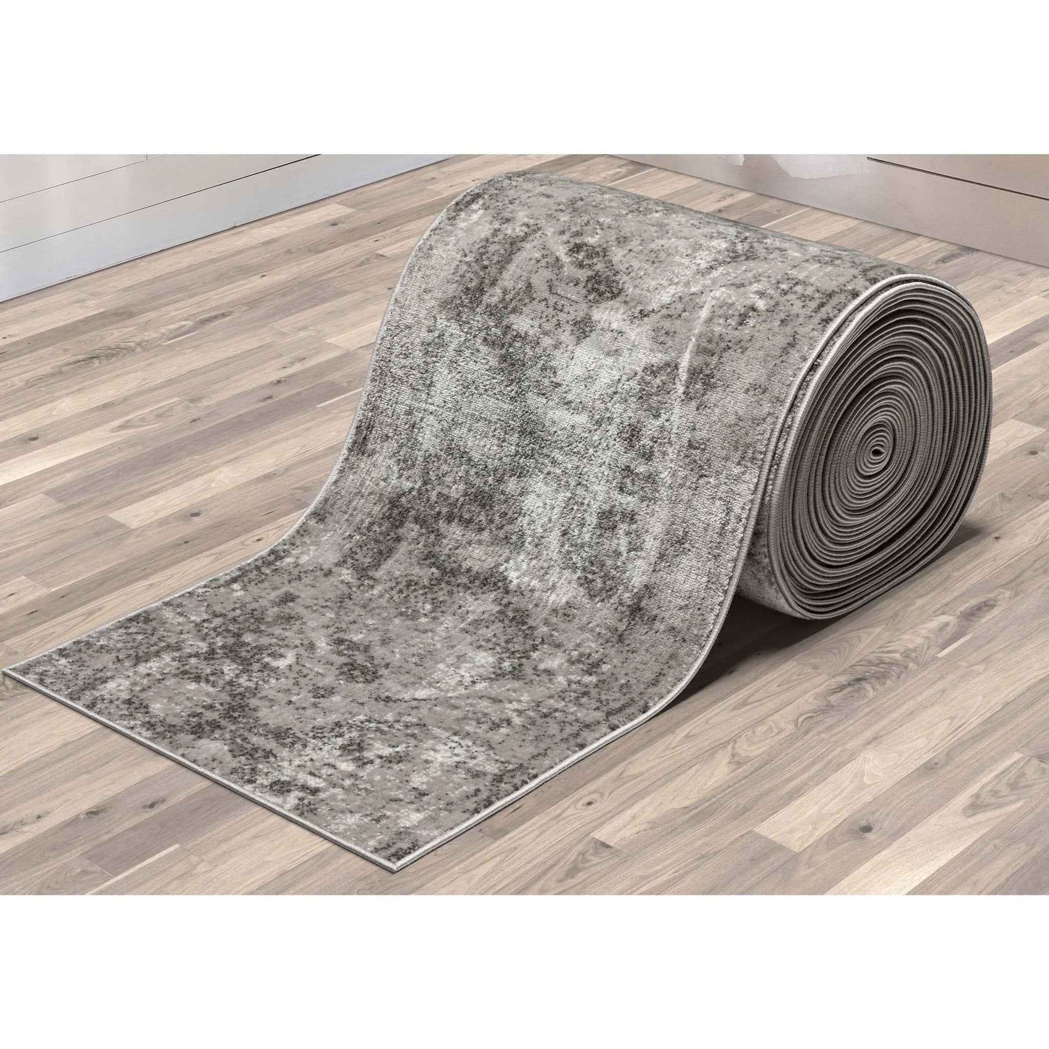 Patras Custom Size Runner Vintage Medallion Oriental Grey Choose Your Width x Choose Your Length Hallway Runner Rug、mySite、gigharbornorthrealestate