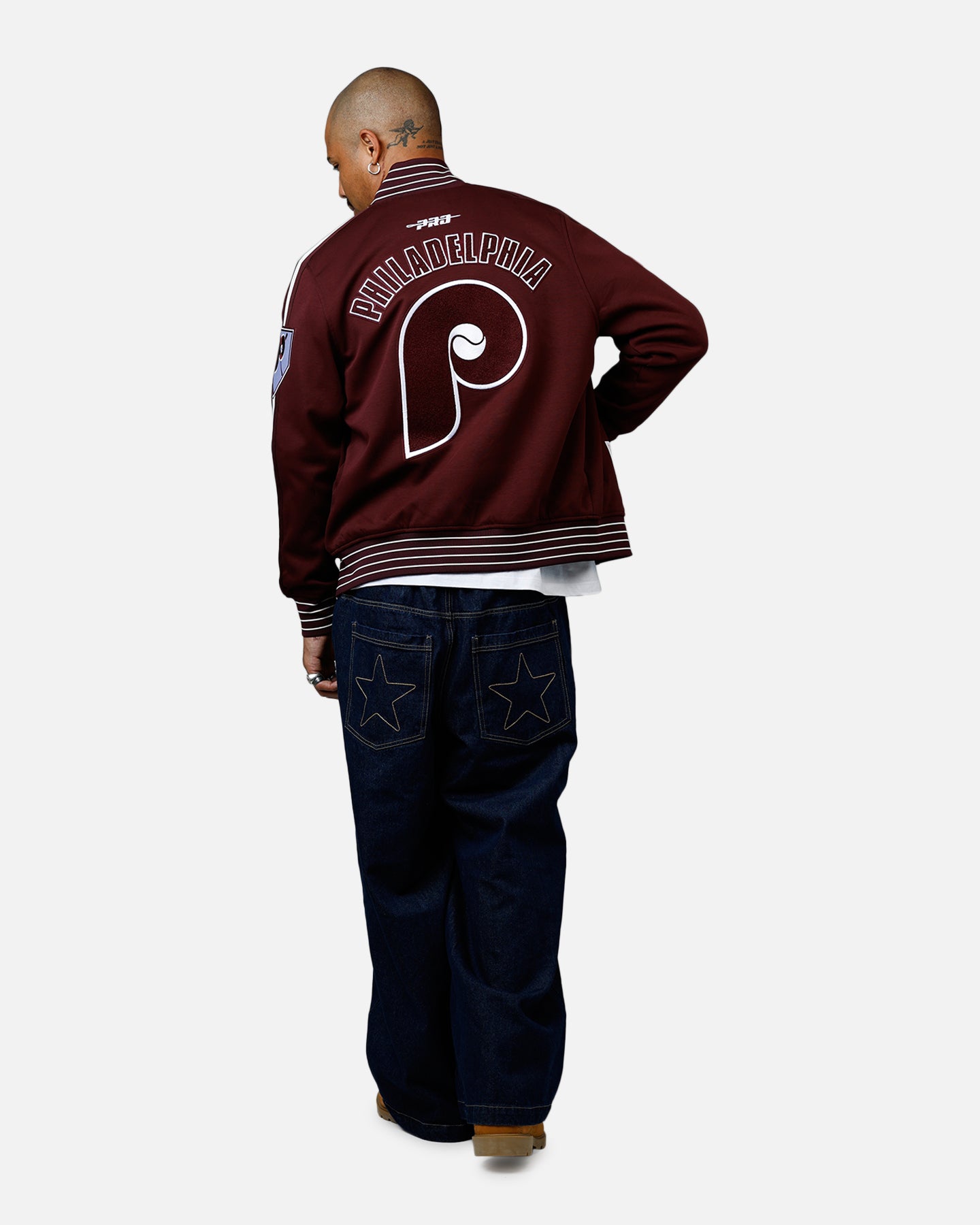 Pro Standard Philadelphia Phillies Double Knit Jacket Burgundy、mySite、zt4zffjzw