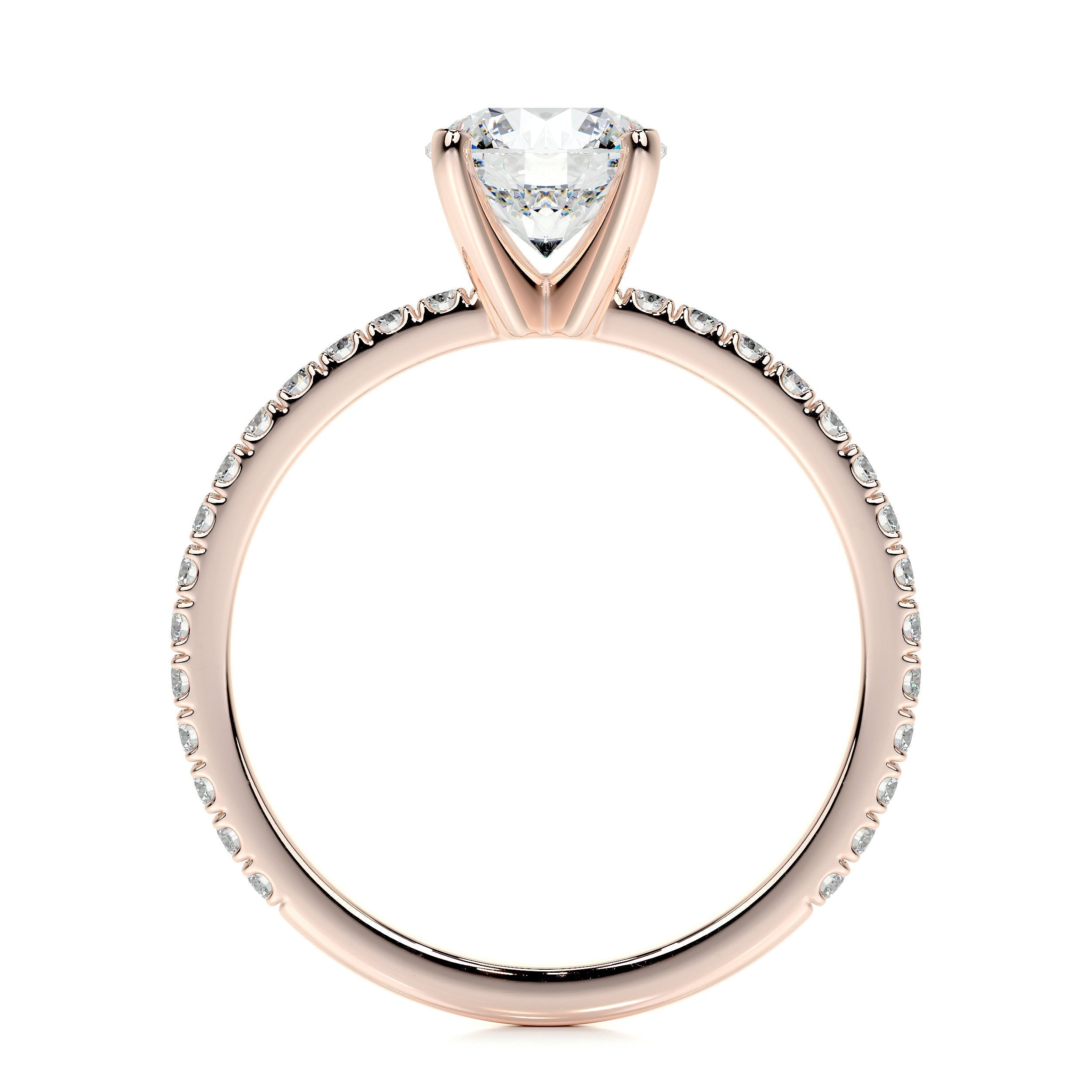 Stephanie Lab Grown Diamond Ring -14K Rose Gold (RTS)、mySite、hinf8tx79