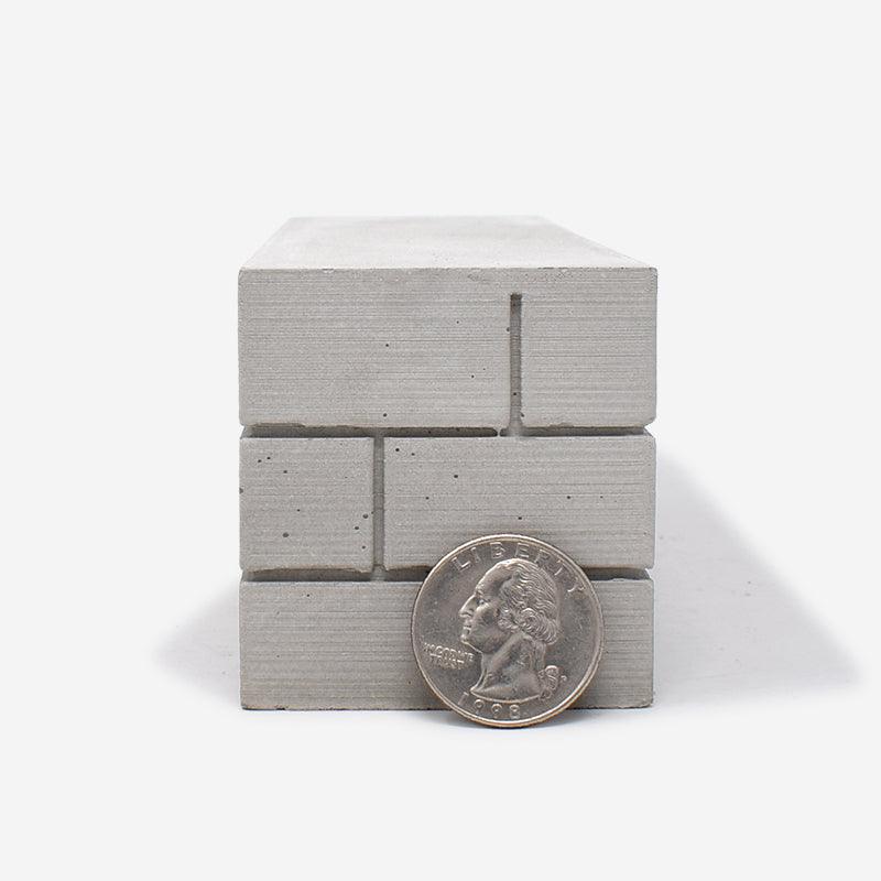 Mini Materials 1:12 Scale Mini Concrete Block Wall、mySite、hgirdovlk