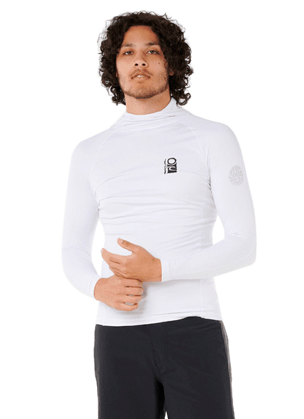 Rip Curl Men's Search UPF Long Sleeve Hood、mySite、noshort